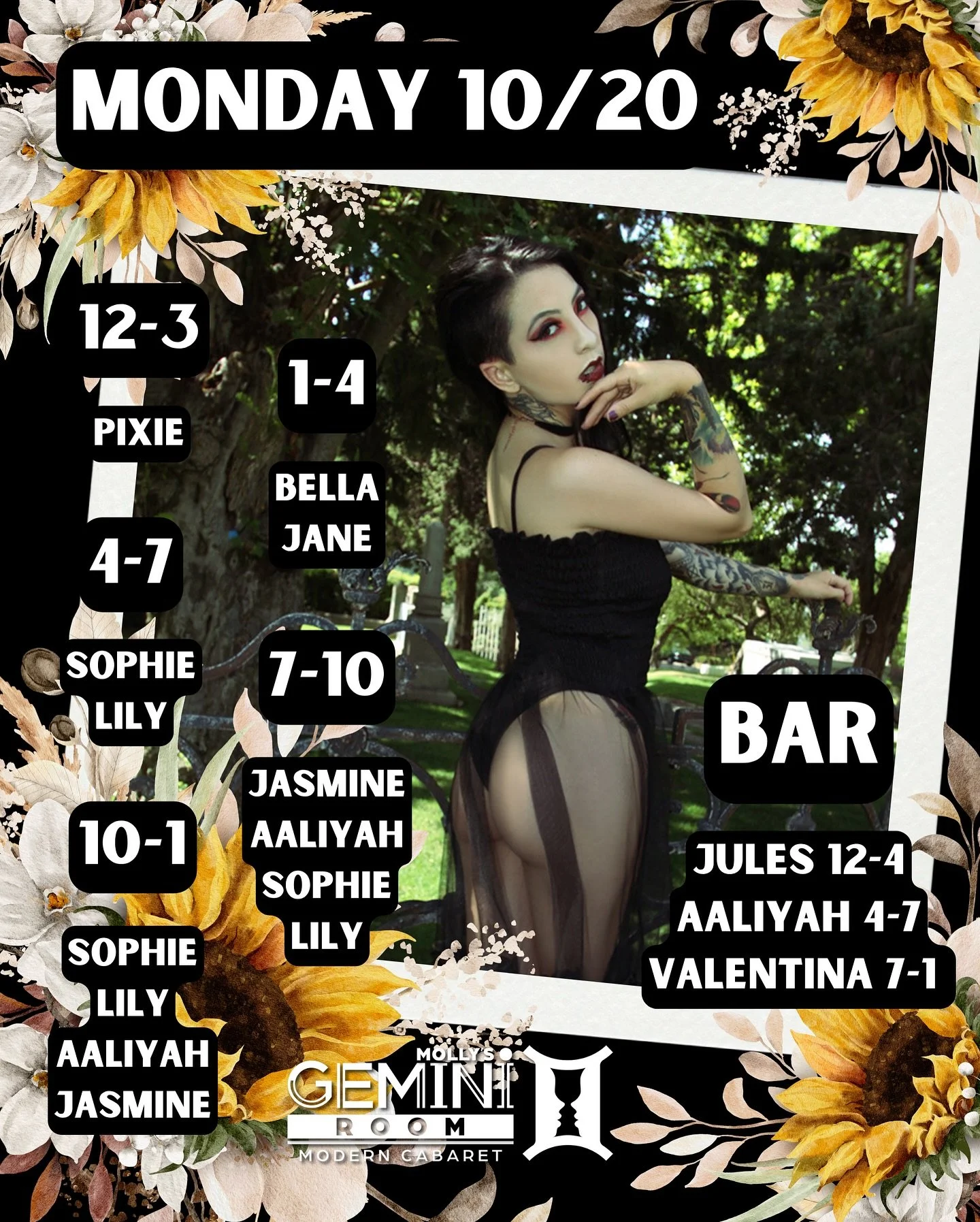 Another amazing weekend deserves a celebration- come sing with us every Monday only at @mollysgeminiroom!