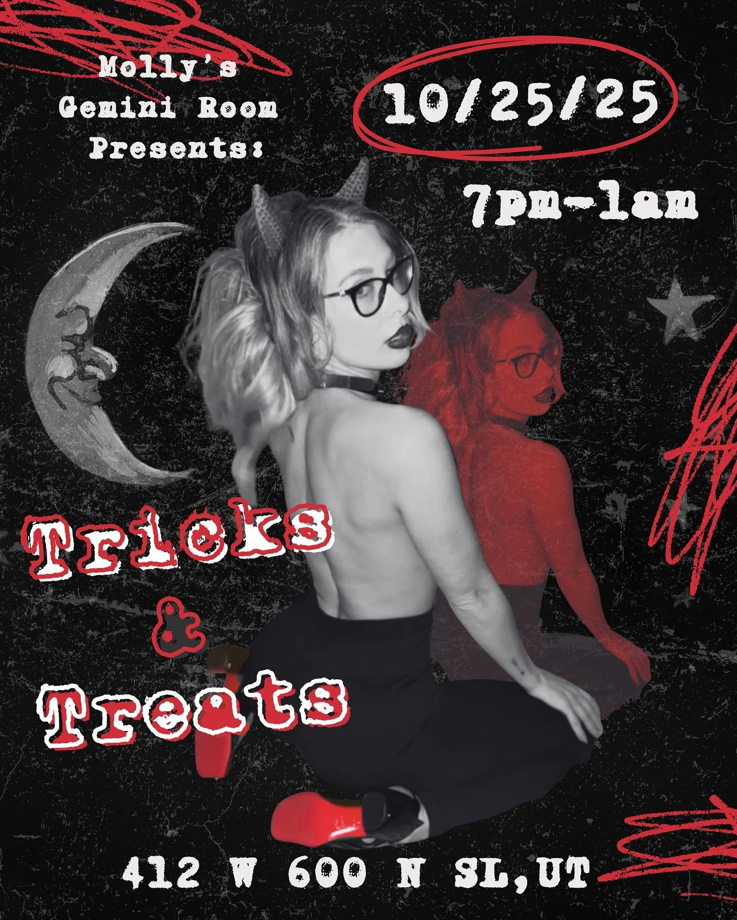 The Halloween celebrations continue this Saturday night! Come get a little scary with us?