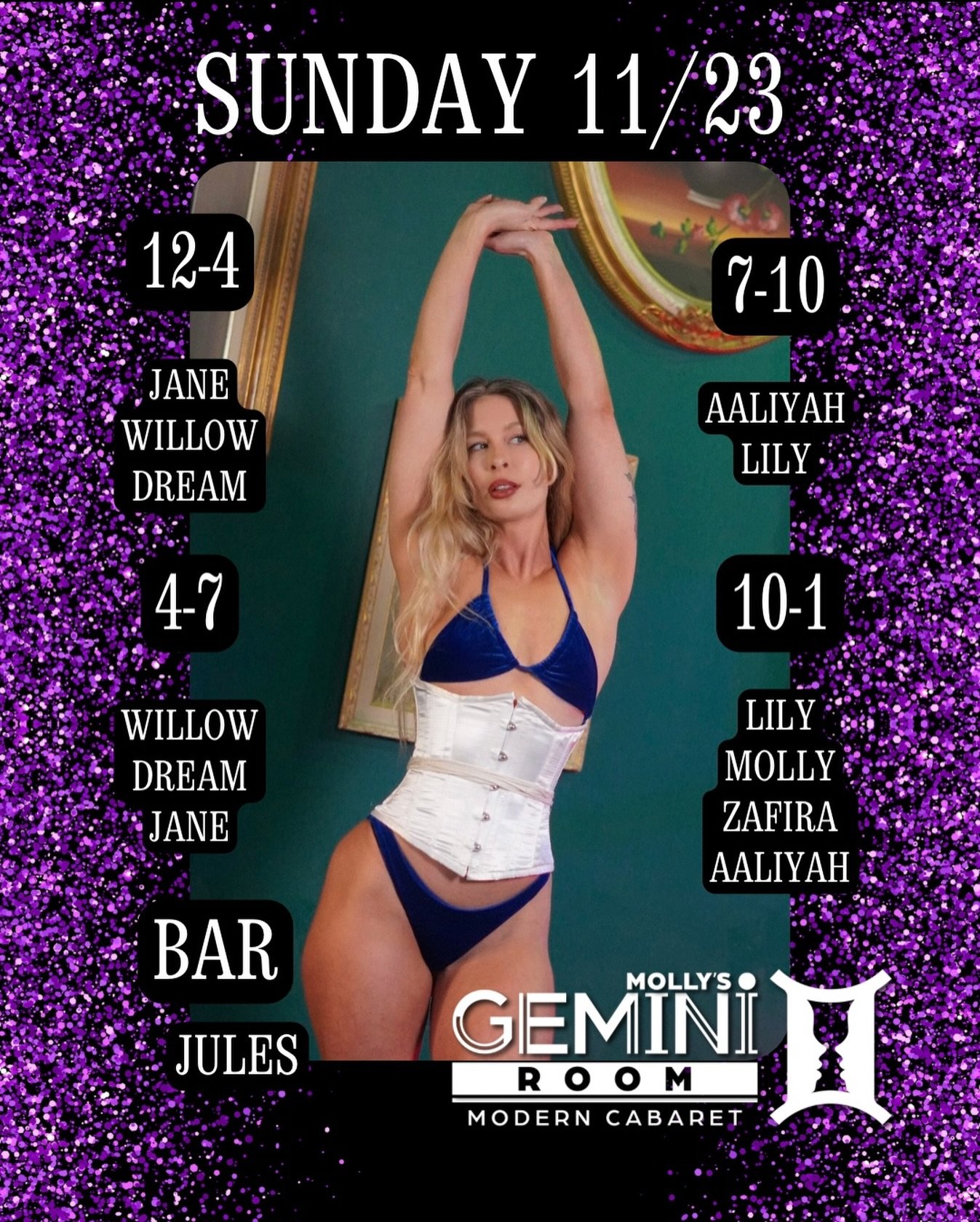 Sunday funday lineup!