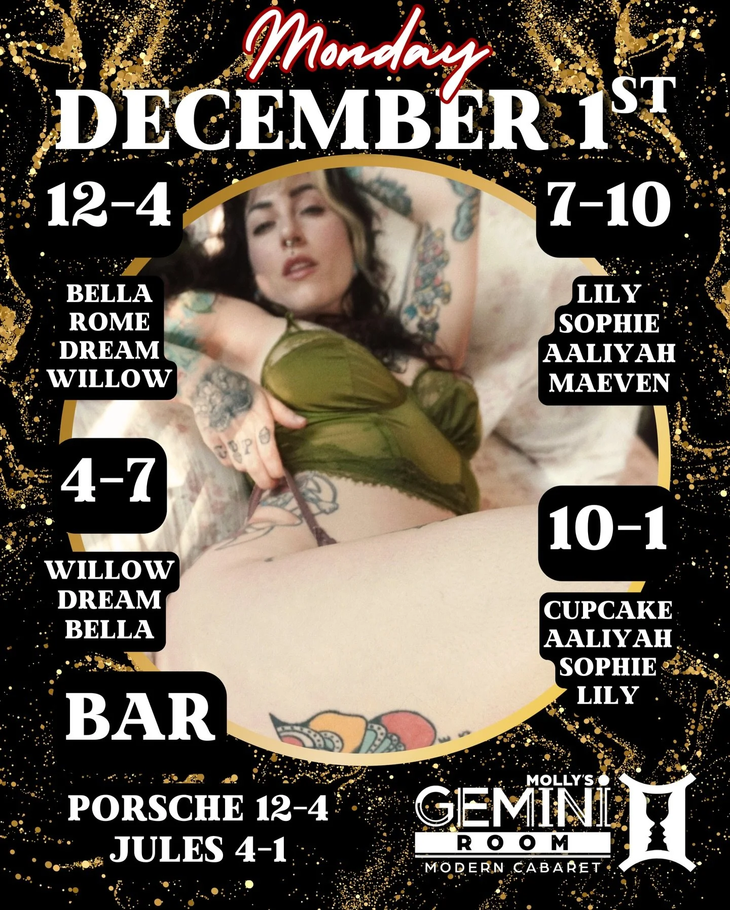 Happy Monday! We have karaoke and a full lineup all day long to welcome your week.