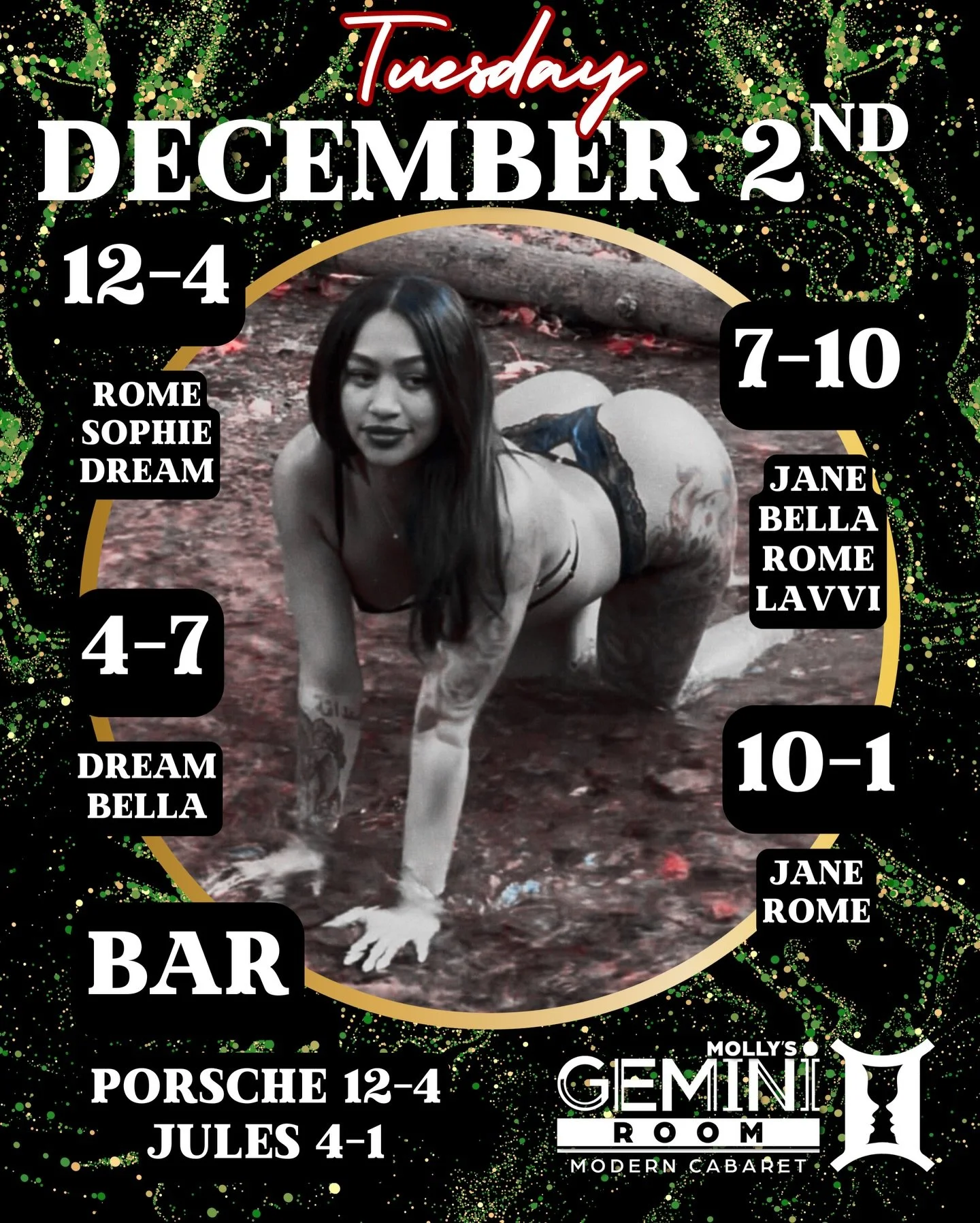 Tuesday turn up at Molly&rsquo;s! You comin?