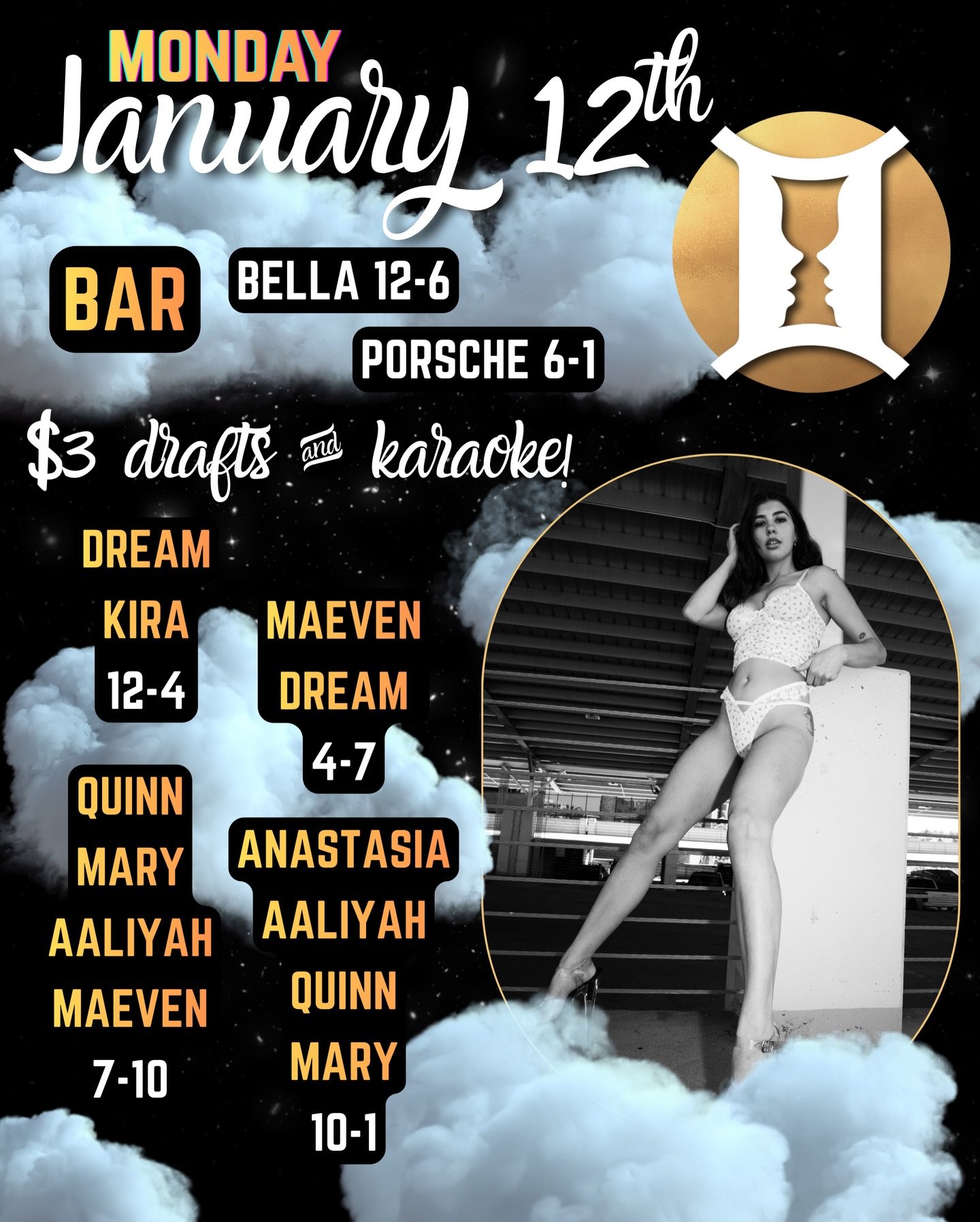 What a dreamy Monday lineup!