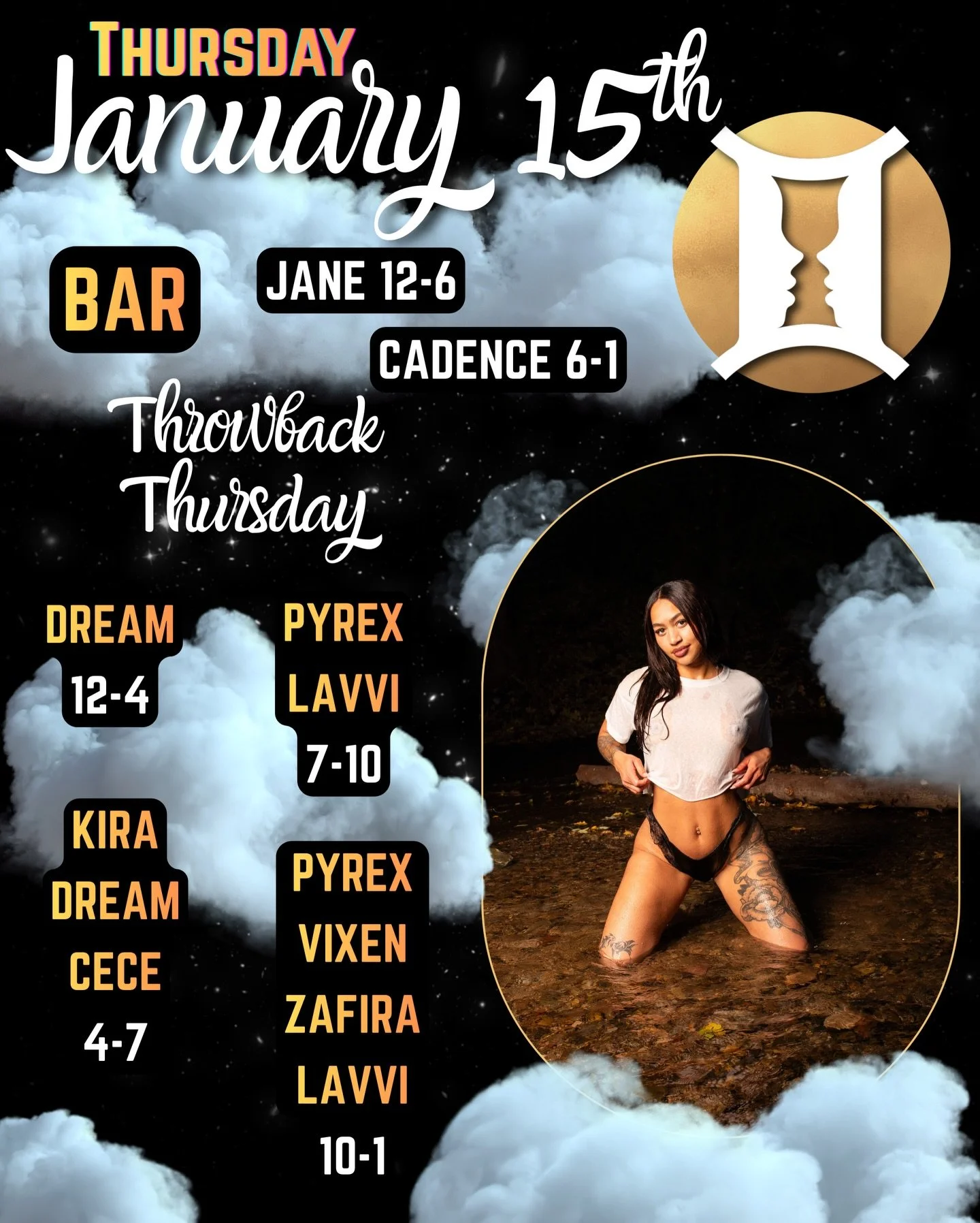 Your pre weekend lineup!