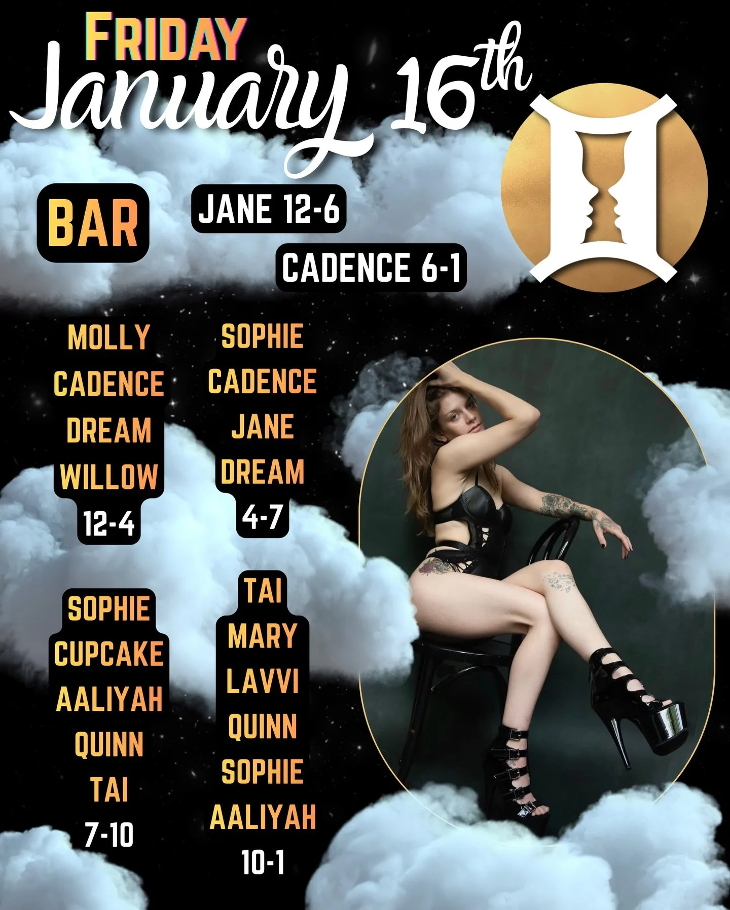 Happy Friday! Ready to kick off your weekend with this lineup?