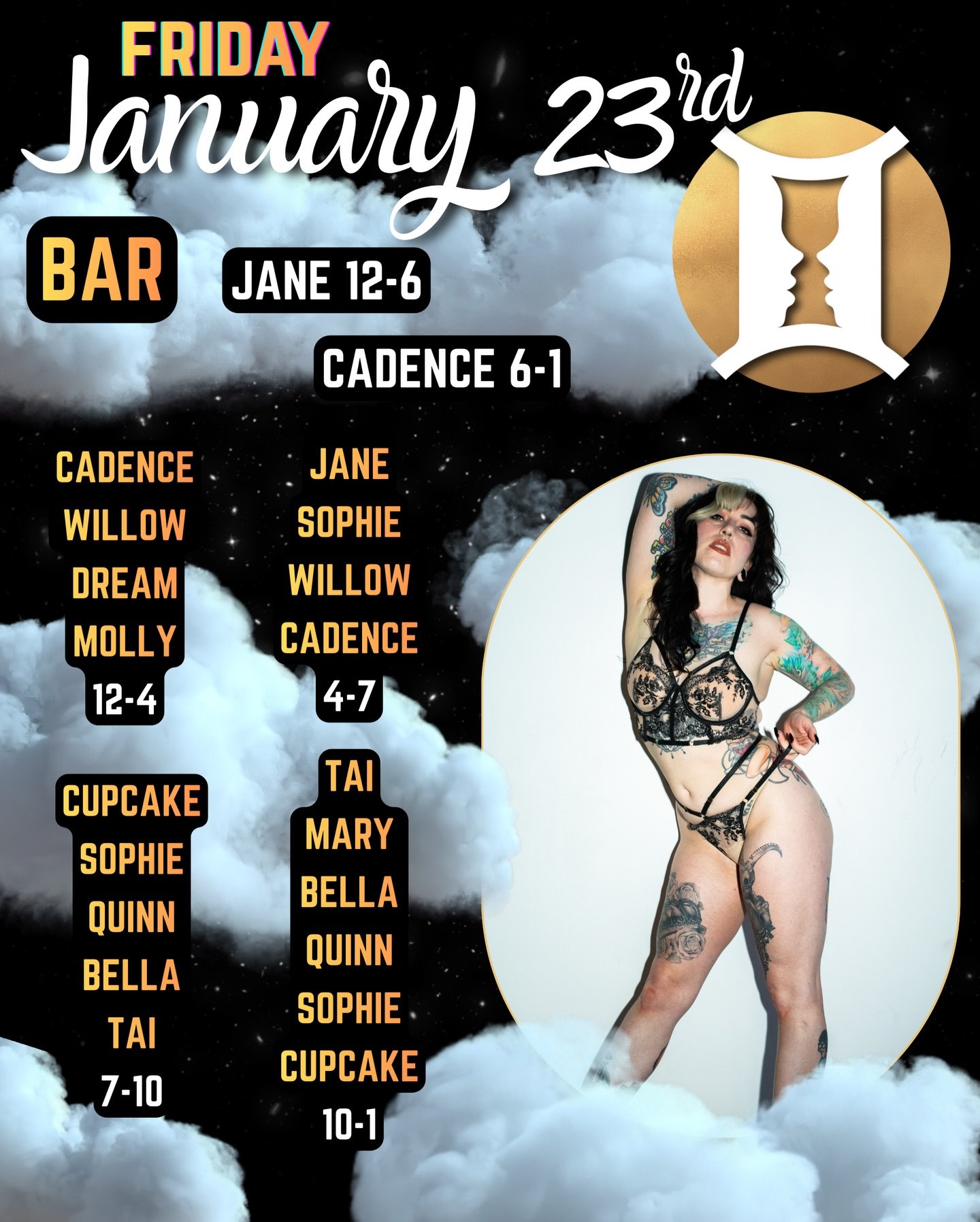 The weekend is here! Come kick it off with this stacked lineup- only at Molly&rsquo;s!