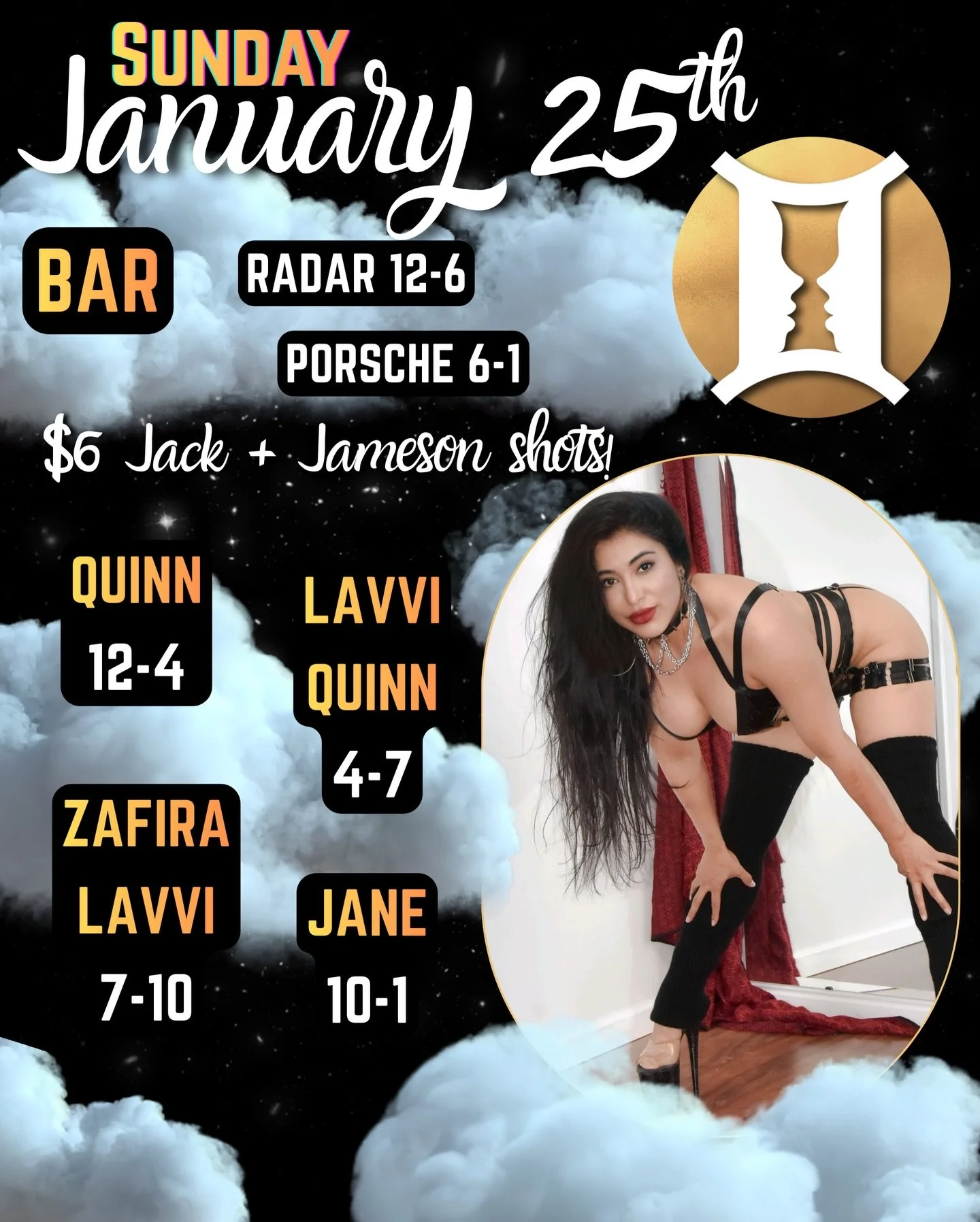 Sunday funday lineup!