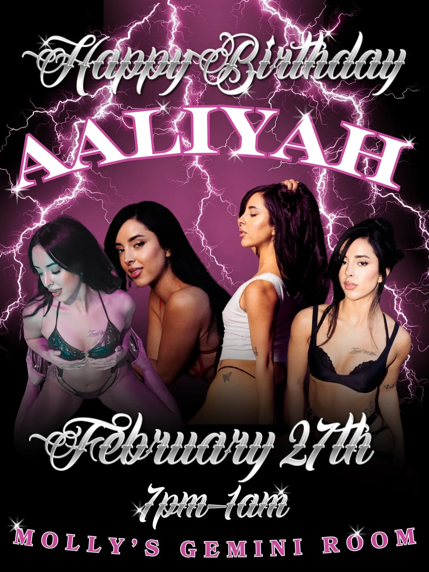 This Friday we can&rsquo;t wait to celebrate one of the baddest babes to grace our stage- come out and show some birthday love for our girl Aaliyah!