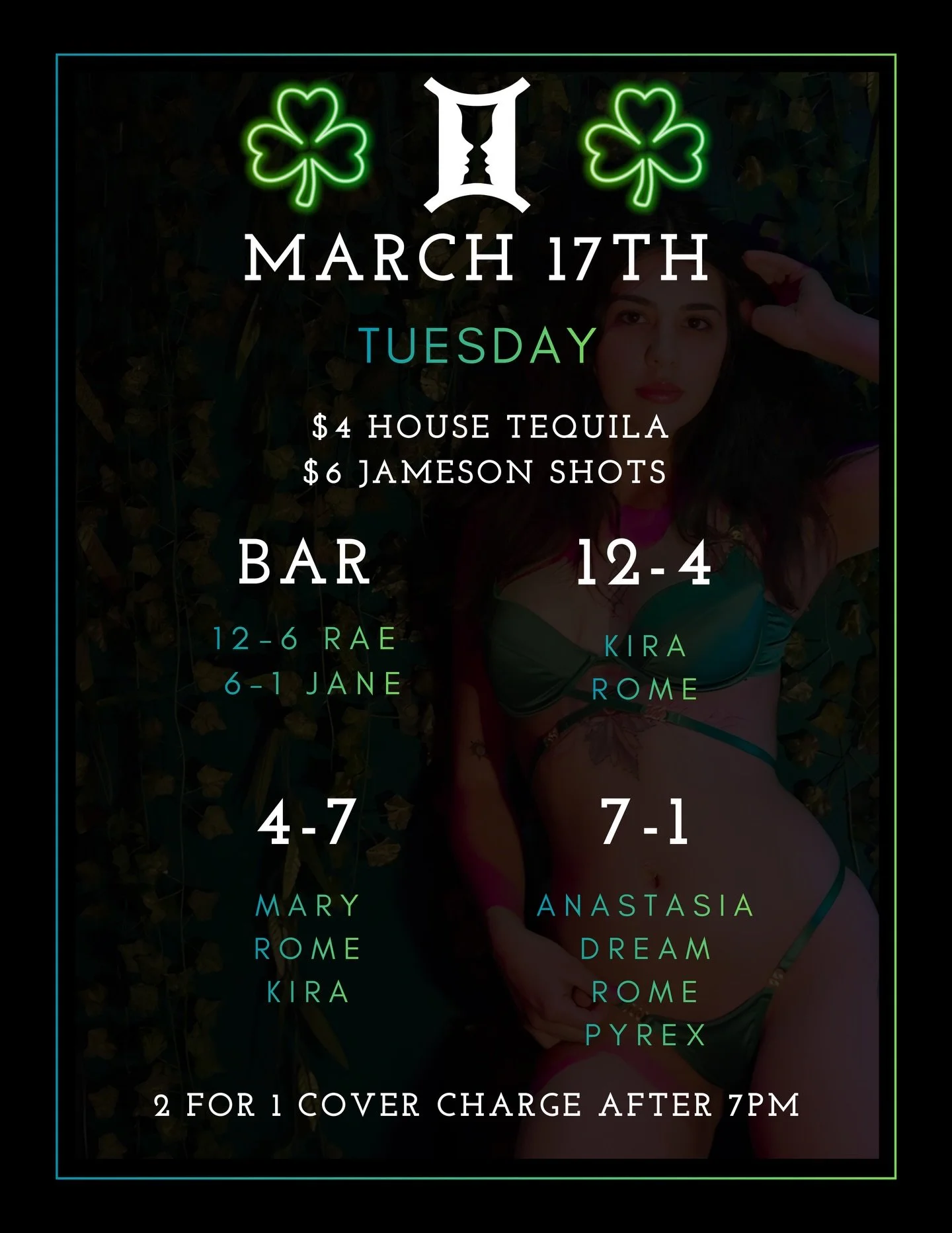 Tuesday turn up for the holiday!