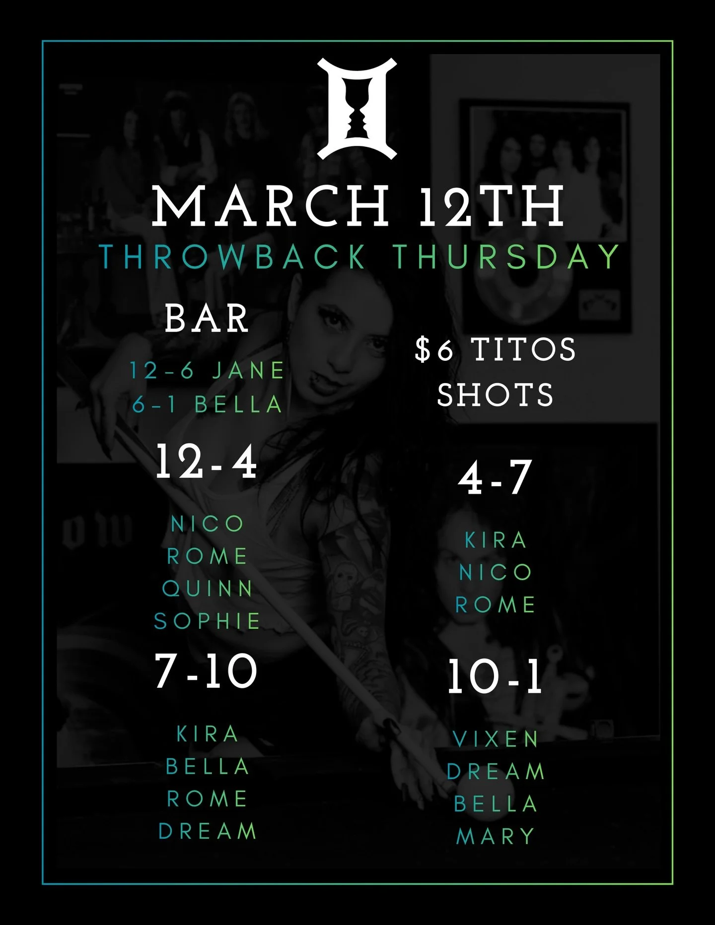 Thursday plans? We&rsquo;ve got cold drinks and good tunes just for you!