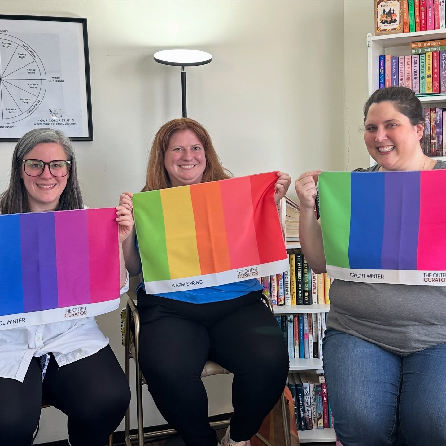 Squad goals: finding your perfect colors together! These three brought ALL the energy and left glowing! ๐จ๐โจ
Ready find out what your best colors are?
Book your color analysis with us! ๐
LINK IN BIO โฌ๏ธ
For Groups/Event, feel free to send us a