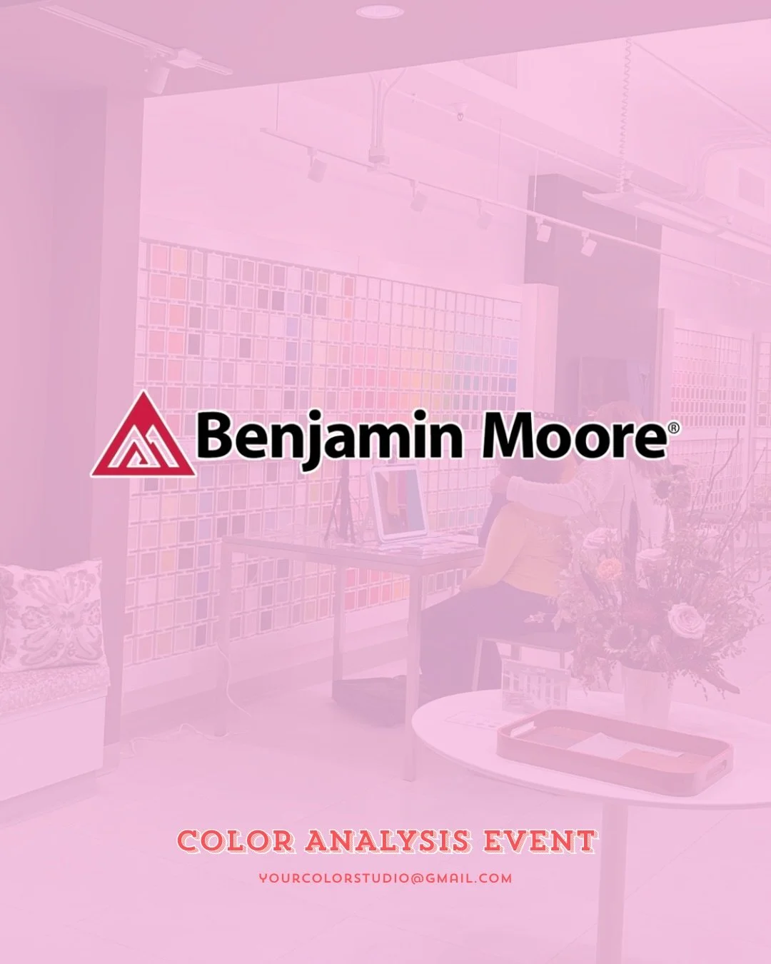 Last October at Design Chicago, the Midwest&rsquo;s largest luxury design conference, we brought color analysis to life with Benjamin Moore! 🎨💛 From personal color palettes to how colors transform your space, it was all about discovering the perfec