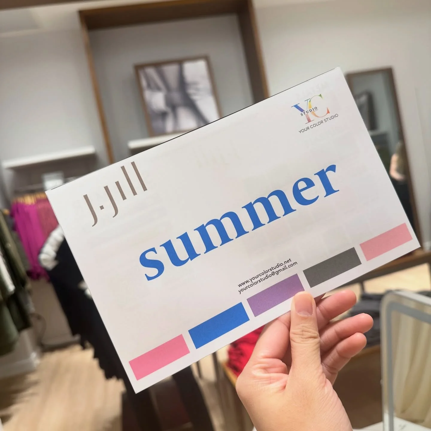 A little throwback to our event with J.Jill 🤎
We love bringing color analysis into spaces where style comes to life, thank you for having us!

Ready find out what your best colors are? 

Book your color analysis with us! 💕

LINK IN BIO ⬆️

For Grou