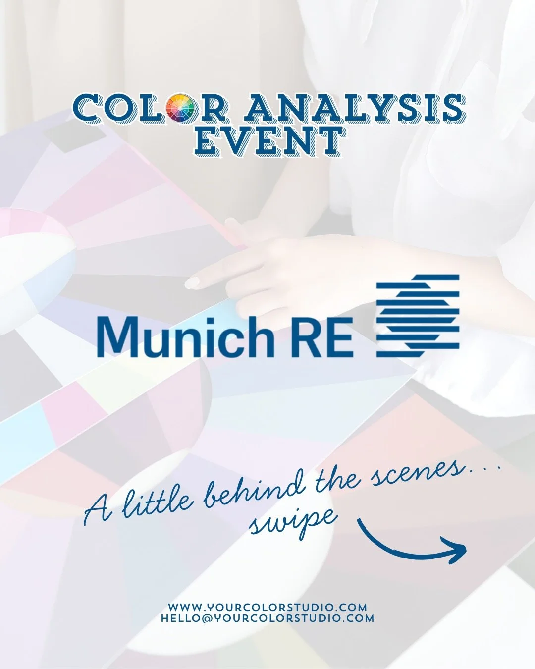 Color analysis is one of those experiences your team or clients will never forget ✨ It&rsquo;s personal, interactive, and something they actually take with them long after the event, confidence, clarity, and colors that truly work for them. The kind 