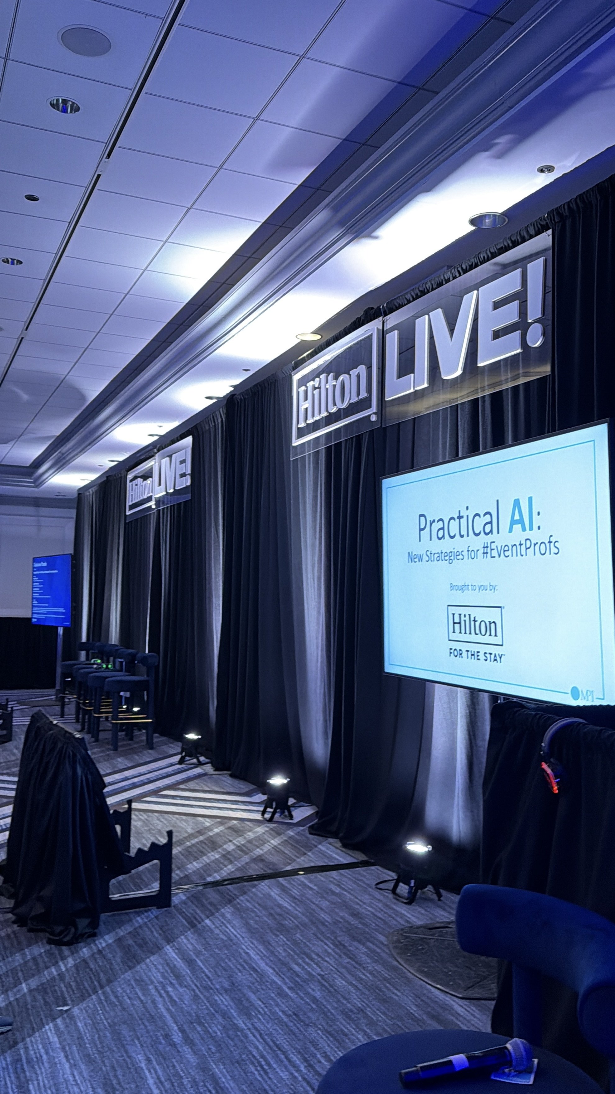 Color Analysis Activation with Hilton Live