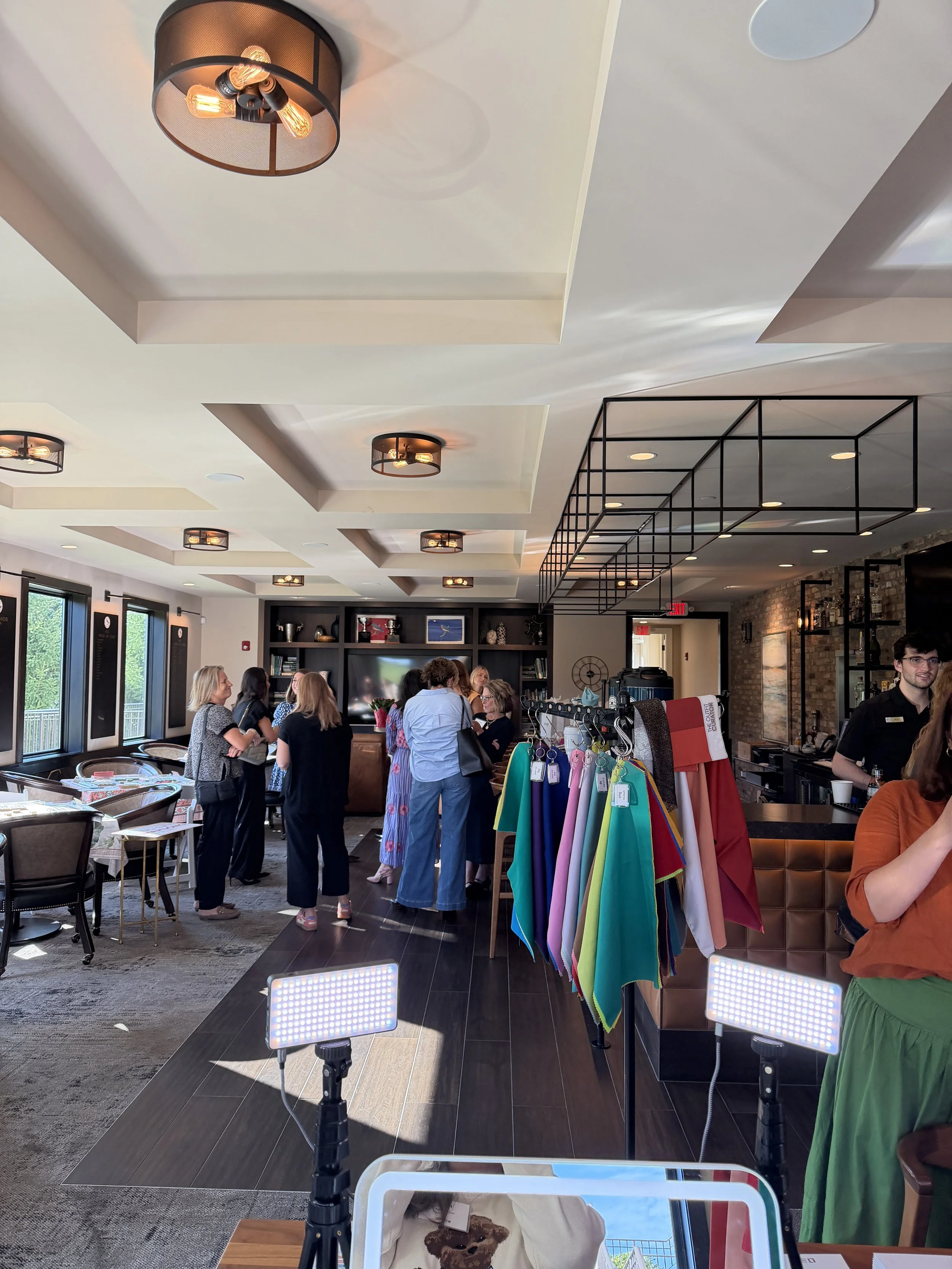 On-site corporate color analysis event and activation by Your Color Studio in Chicago