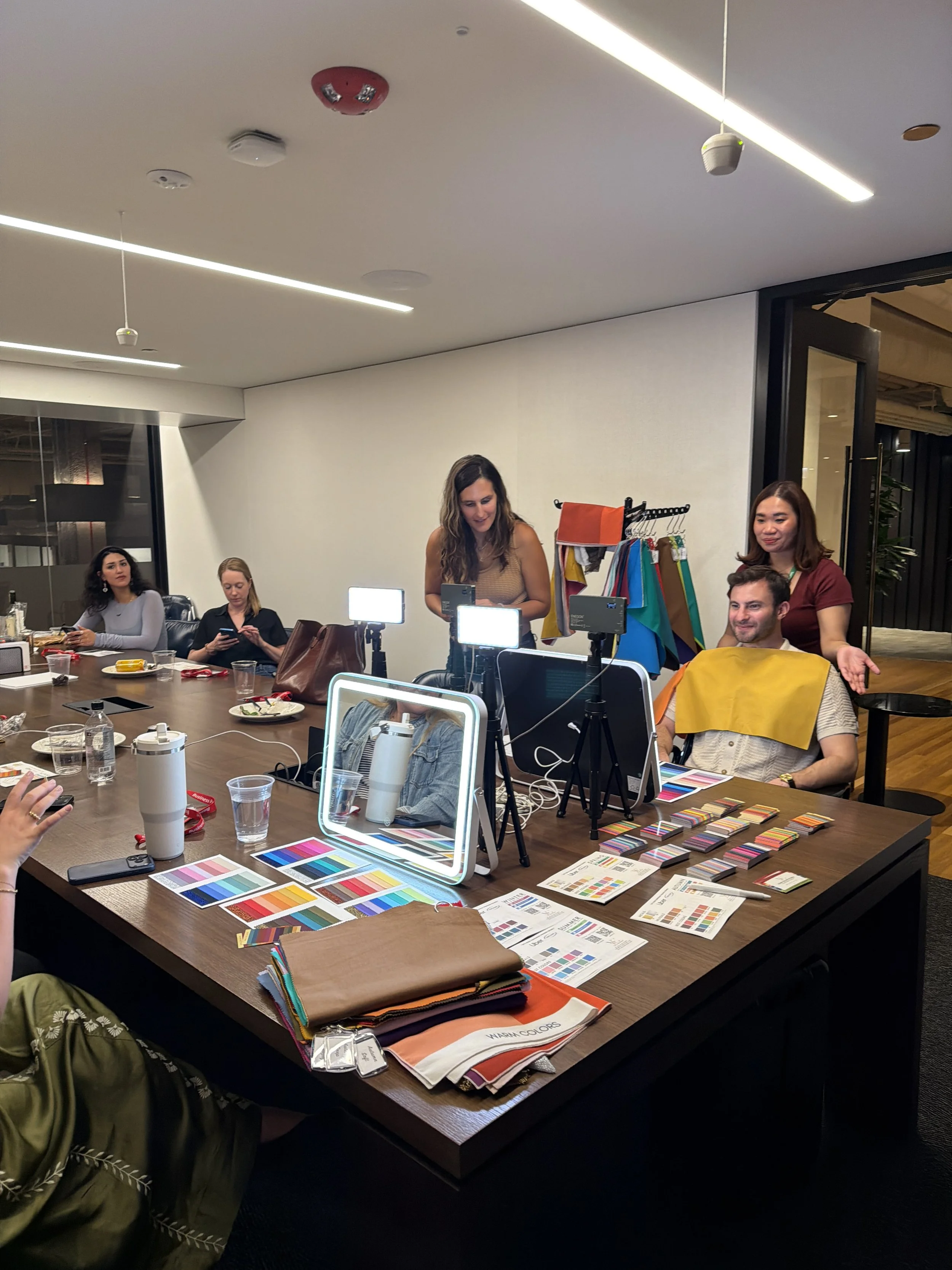 Corporate Team Color Analysis