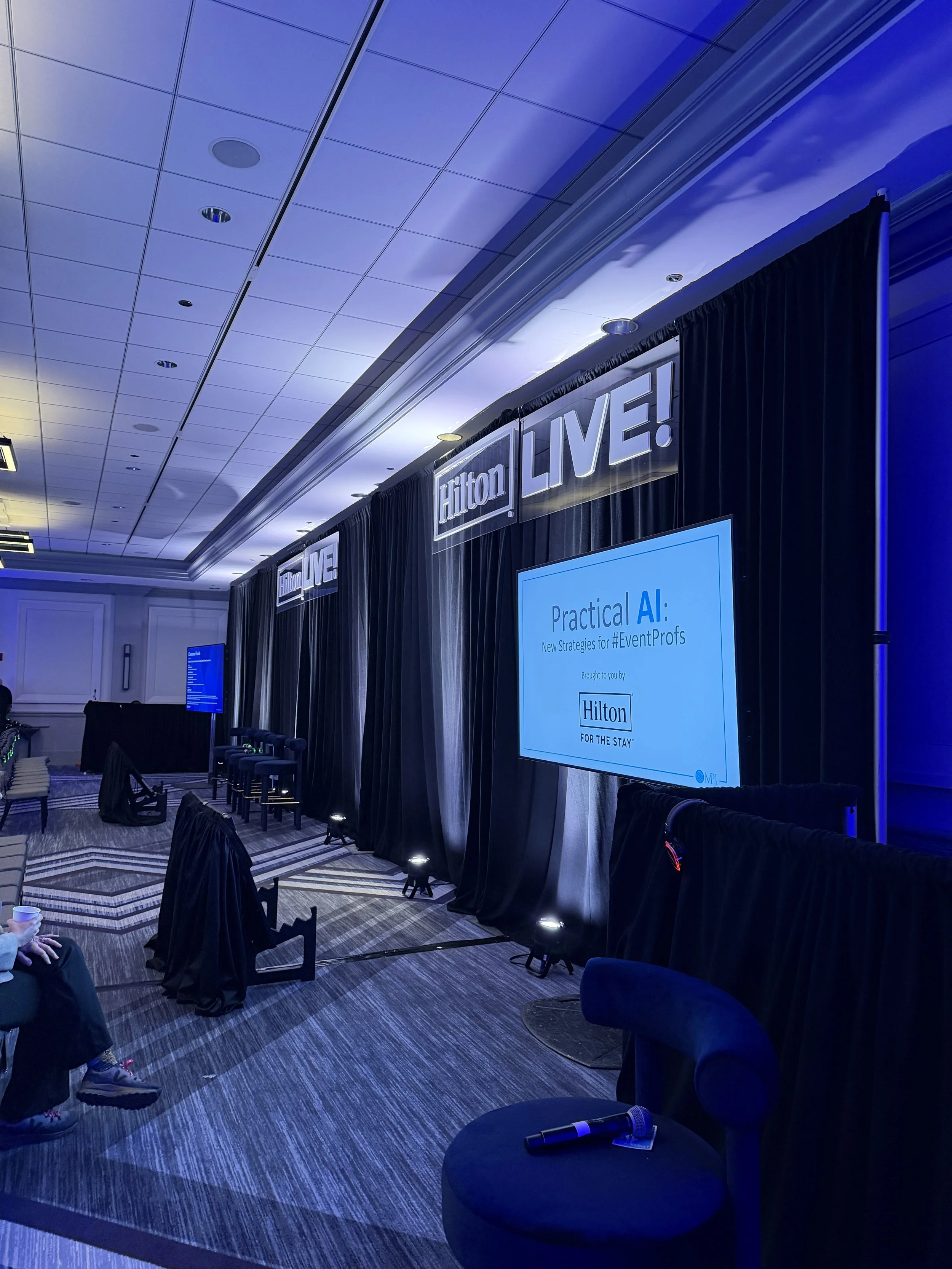 Color Analysis Activation with Hilton Live