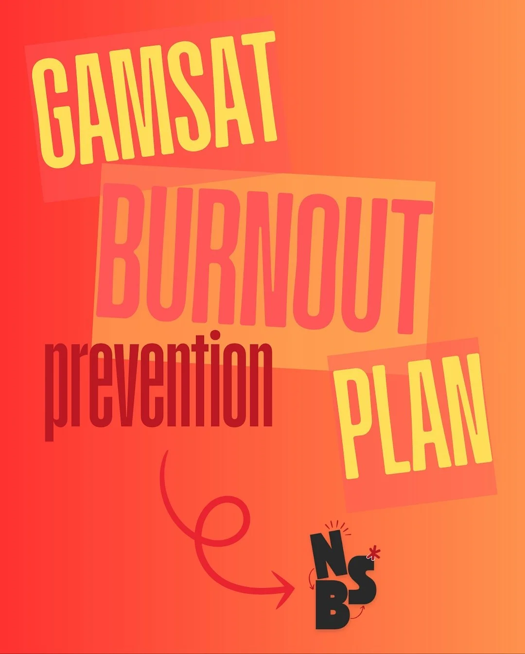 You don&rsquo;t need more study. You need smarter recovery.

Burnout is the #1 silent killer of GAMSAT prep.

We teach our students to &lsquo;study like an athlete trains&rsquo;. AKA: optimise your lifestyle to support your GAMSAT goals.

Why? Becaus