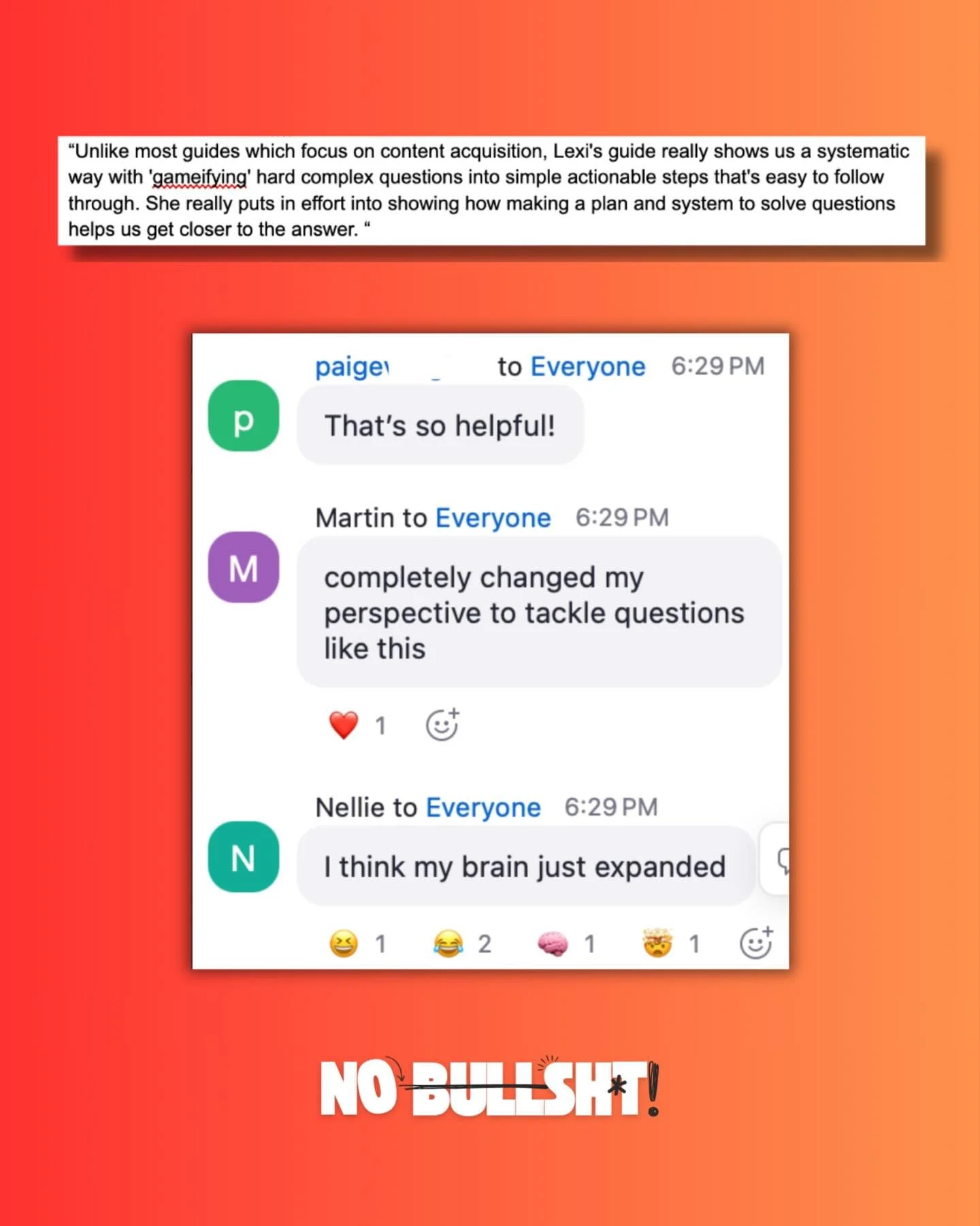 We love these reviews SO MUCH. Mostly because our fave thing about our GAMSAT courses is changing how our students think about the exam.

Nothing feels better than seeing the relief on our students&rsquo; faces when they learn that Section 3 isn&rsqu