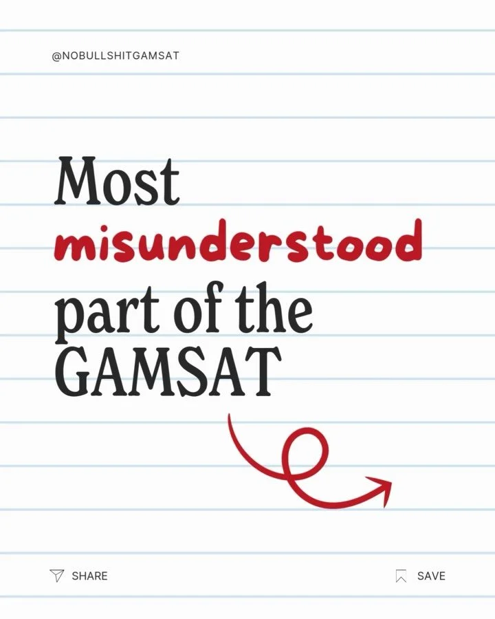 The biggest way you can fck up your GAMSAT journey without realising?

Studying S3 by memorising content instead of honing your reasoning skills.

But you weren&rsquo;t planning on doing that just cause it&rsquo;s the only way you&rsquo;ve ever studi