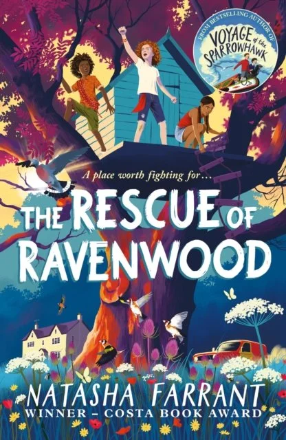 The Kids Books Curator Book Review of 'The Rescue of Ravenwood' by Natasha Farrant (Faber & Faber, 2023). For ages 9+