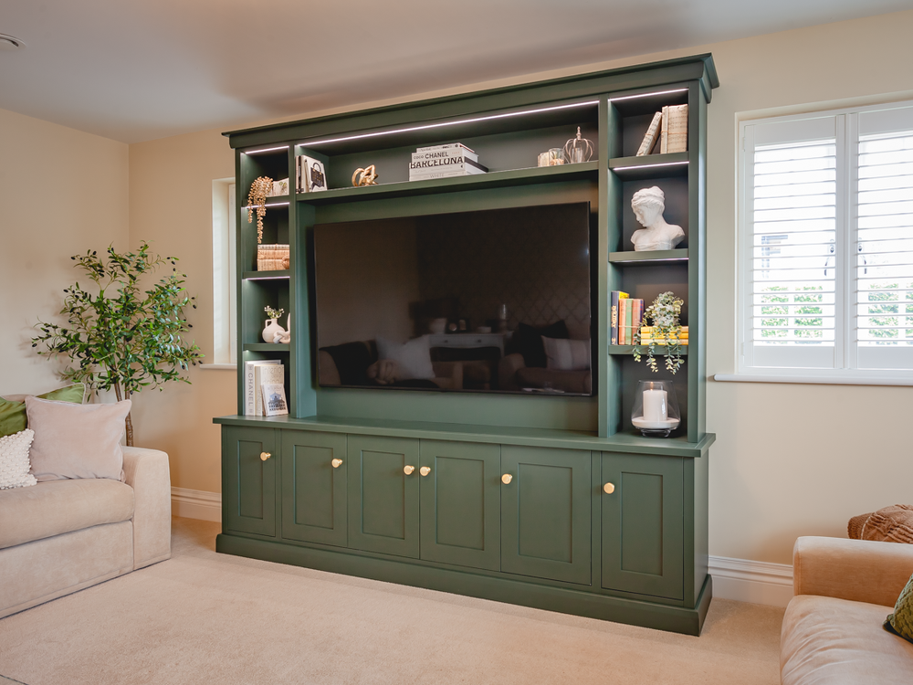 Bespoke Media & TV Units | Sussex Fitted Furniture — Juniper Workshop