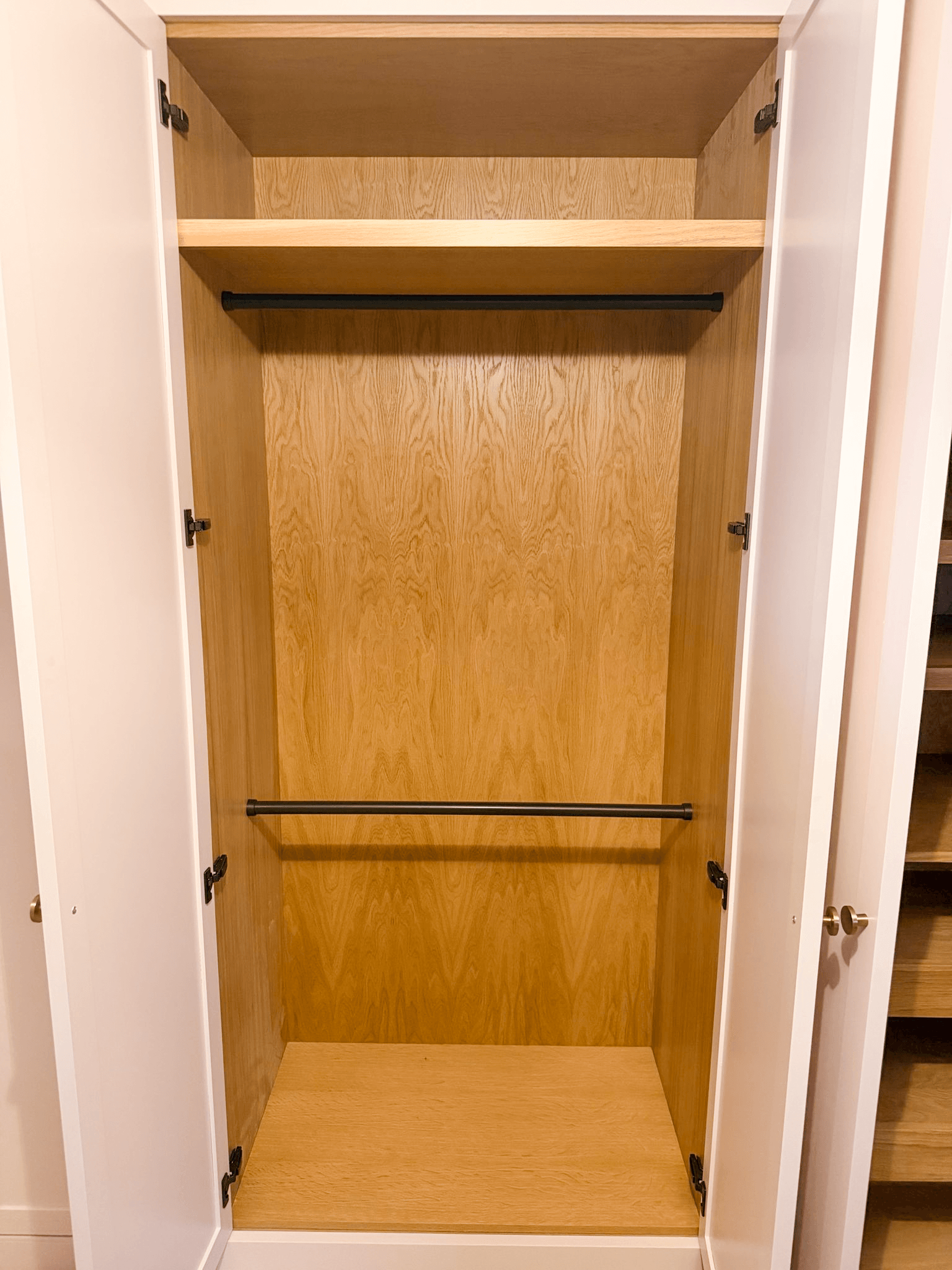 Bespoke Wardrobe Oak Wood Handmade West Sussex