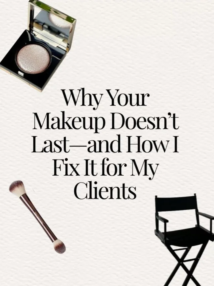 Have you ever wondered why your makeup doesn't last as long as it does when a professional applies it? Here are a few reasons why, and exactly how I address them for my clients. ✨

Now booking 2026 brides and in studio glam 💌 click the link in the b