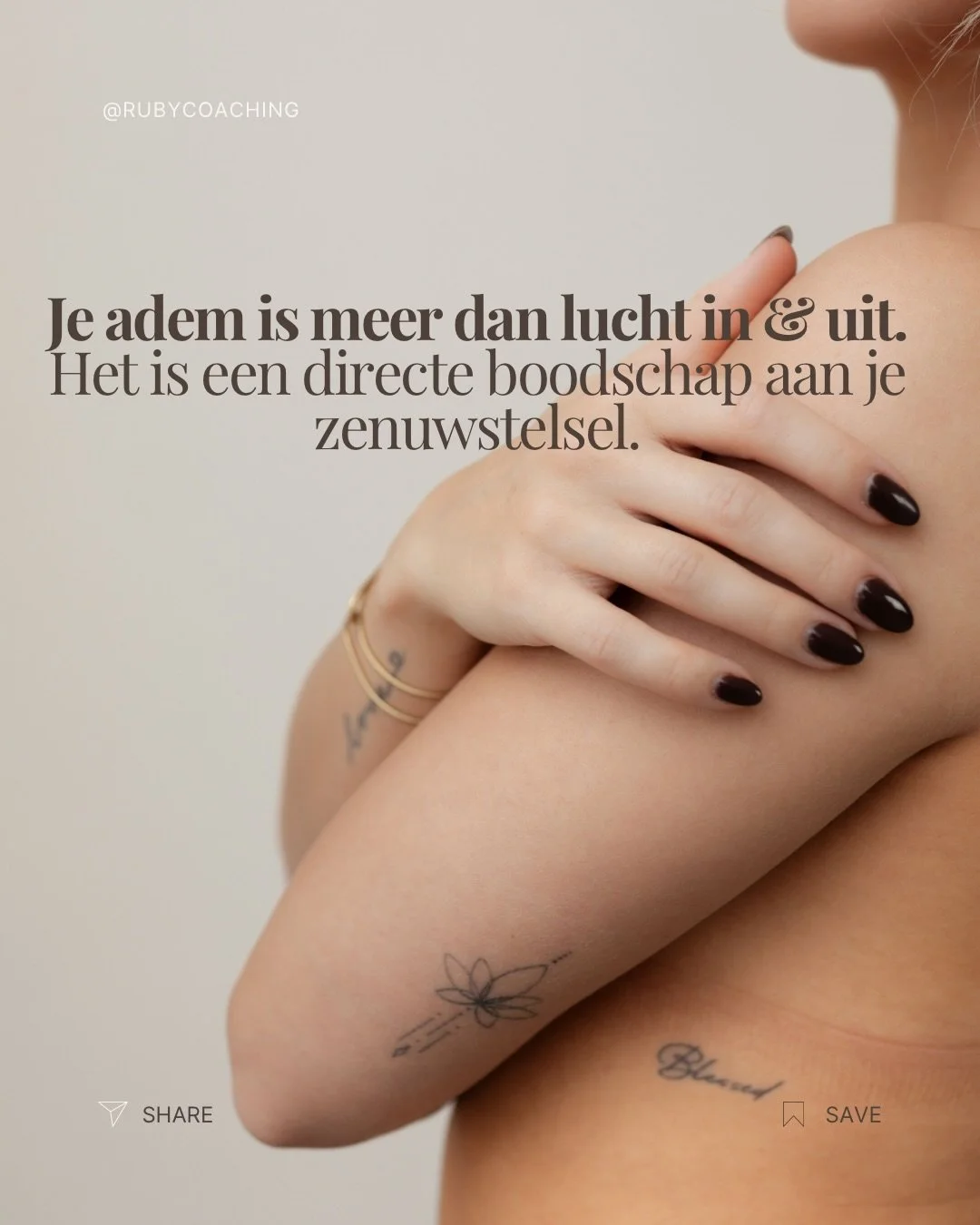 Voor een gevoelig zenuwstelsel is adem geen techniek, maar een anker van veiligheid🤎 #hsp #ademen #coaching #woman #veiligheid #lichaamsbewustzijn