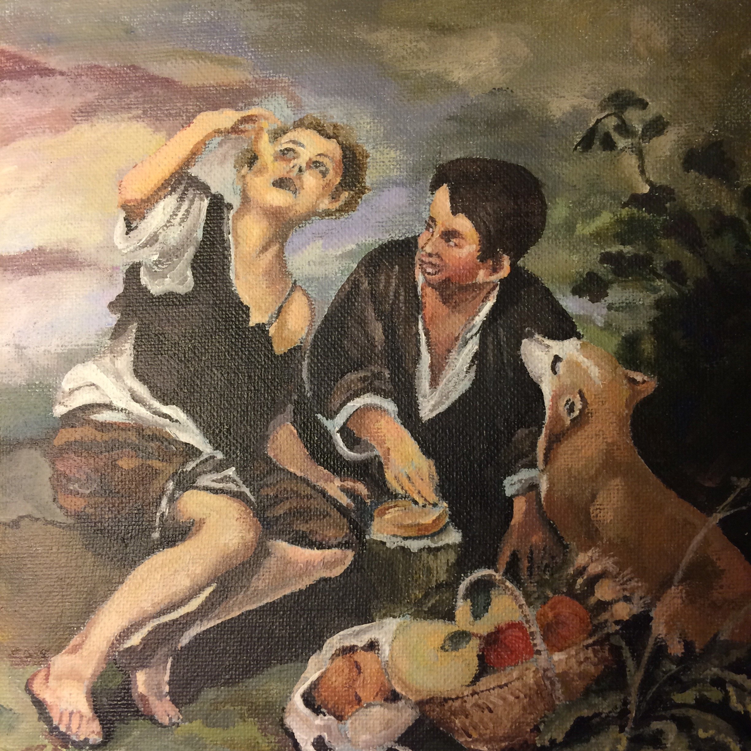 Ode aan Murillo 20X20 cm