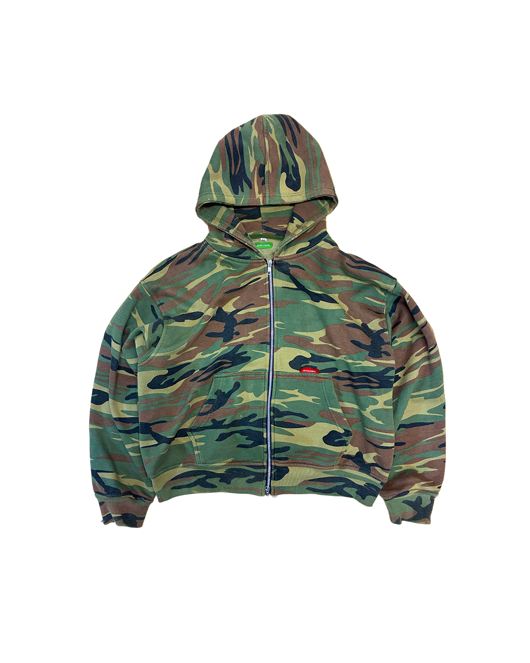 JEVGLOBAL Camo Zip-Up