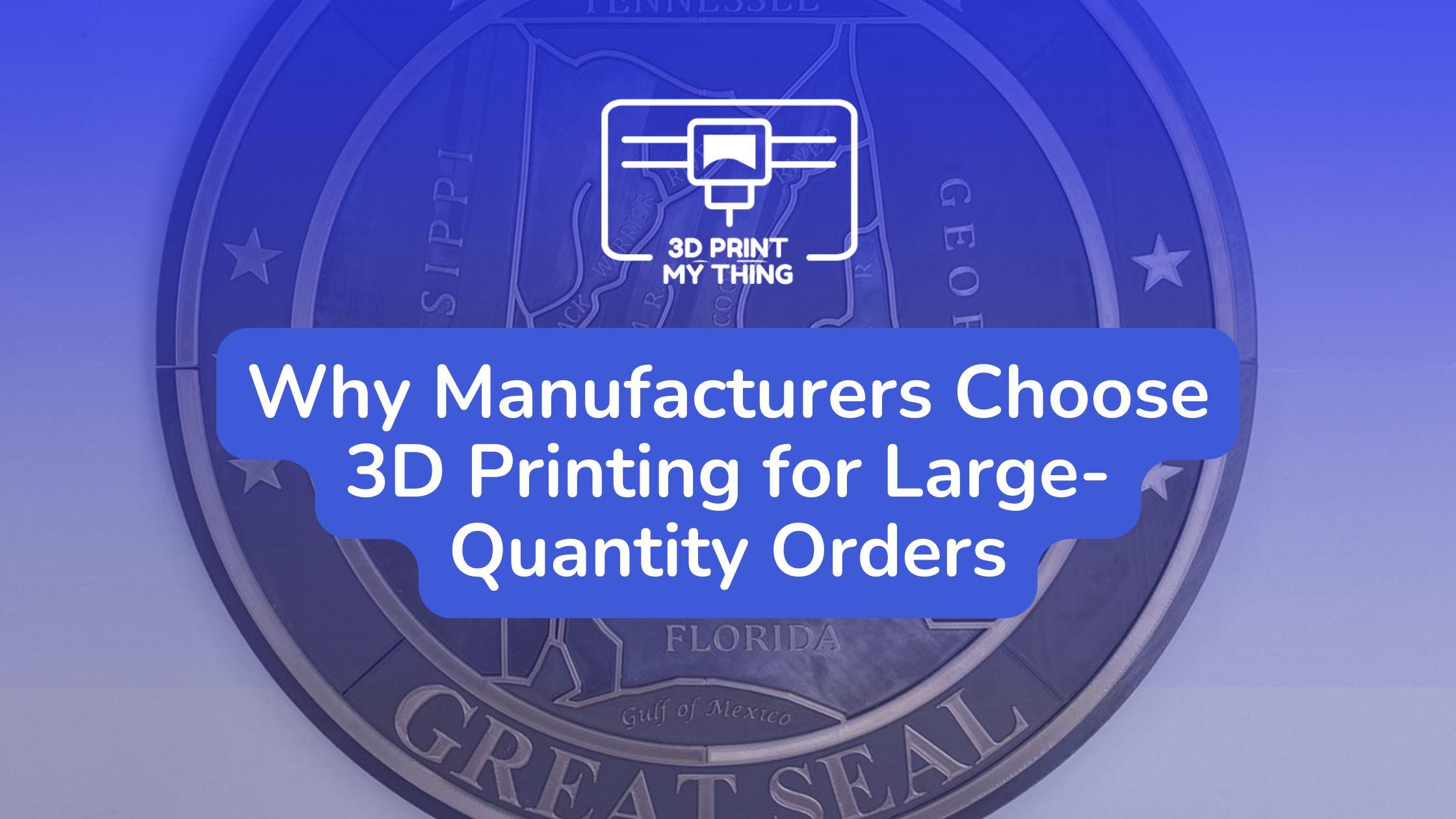 Why Manufacturers Choose 3D Printing for Large-Quantity Orders