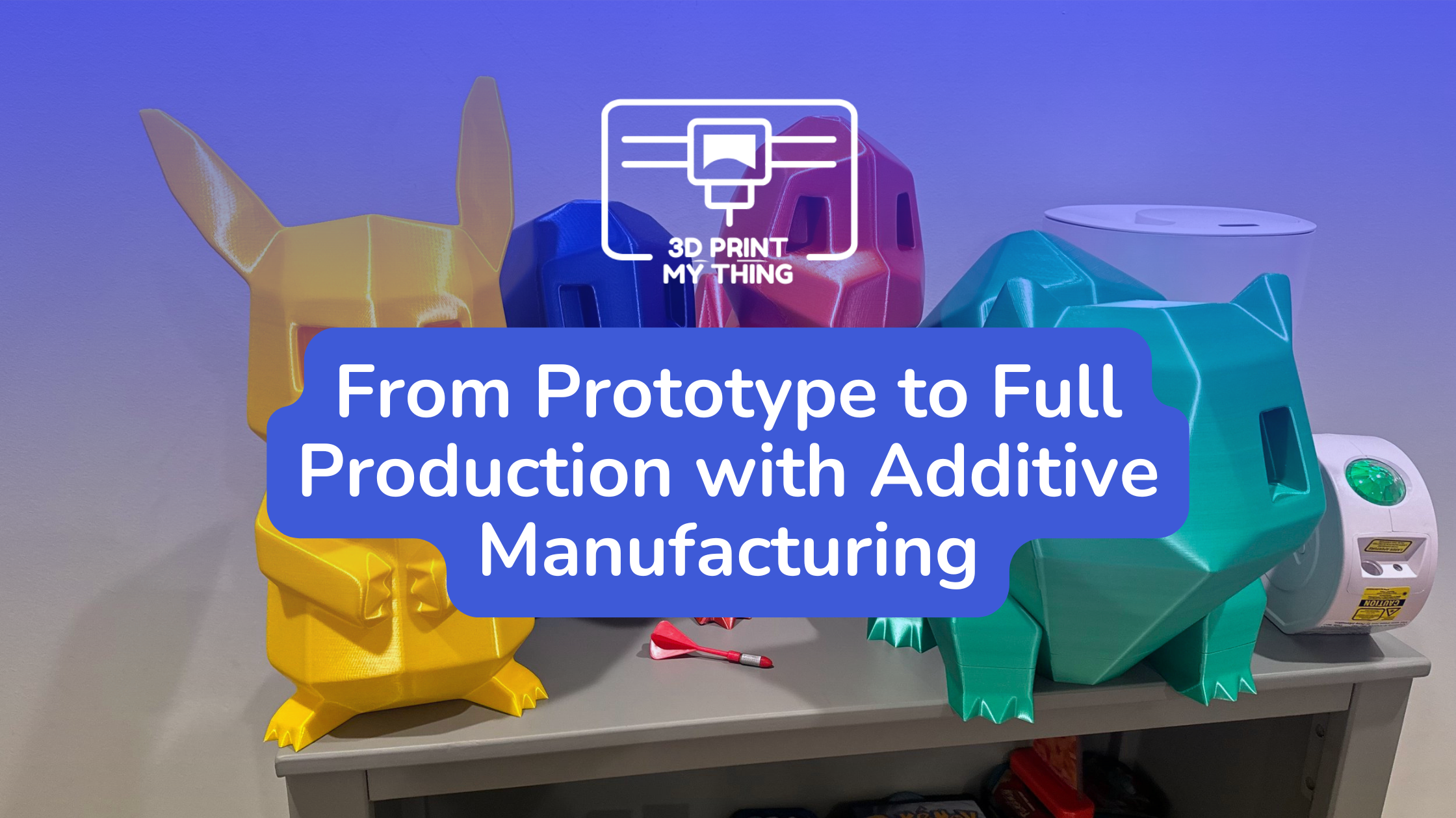 From Prototype to Full Production with Additive Manufacturing