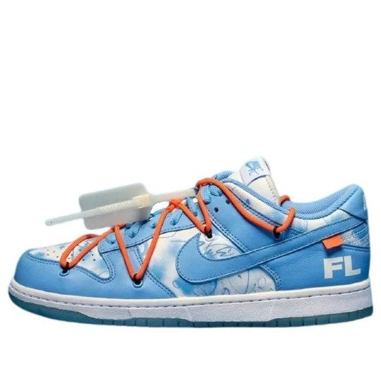 Nike Dunk Low 'Off-White Futura UNC'
