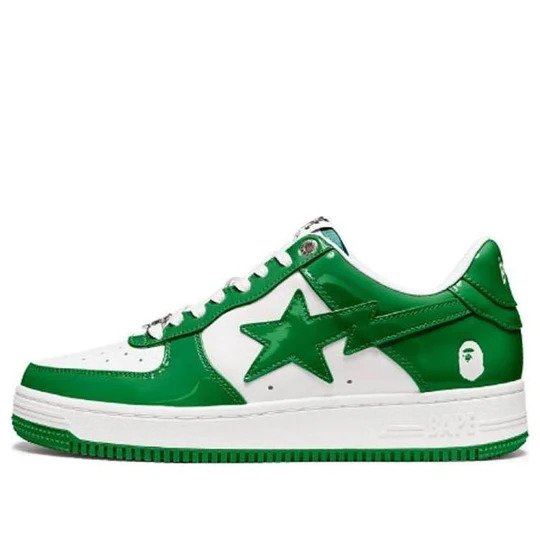 A BATHING APE Bape Sta Low 'Green White'