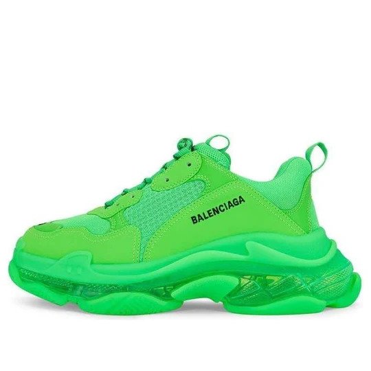 Balenciaga Triple S Sneaker 'Clear Sole - Green'