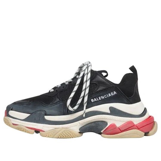 Balenciaga Triple S Sneaker 'Black Red'