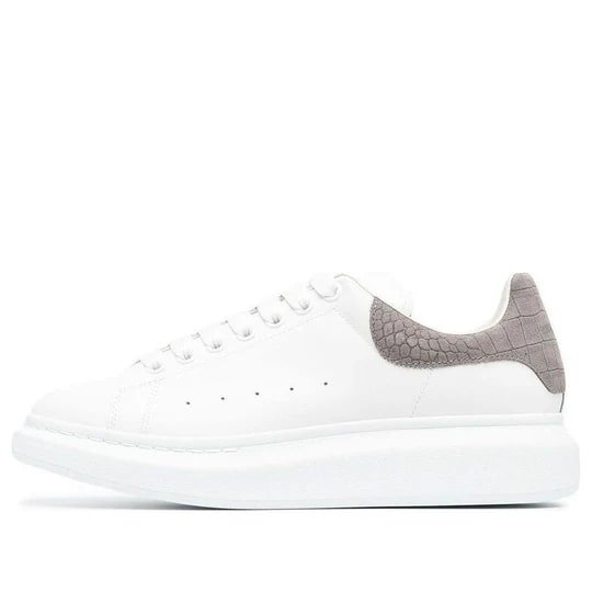 Alexander McQueen Oversized Sneaker 'Lead Crocodile Suede'