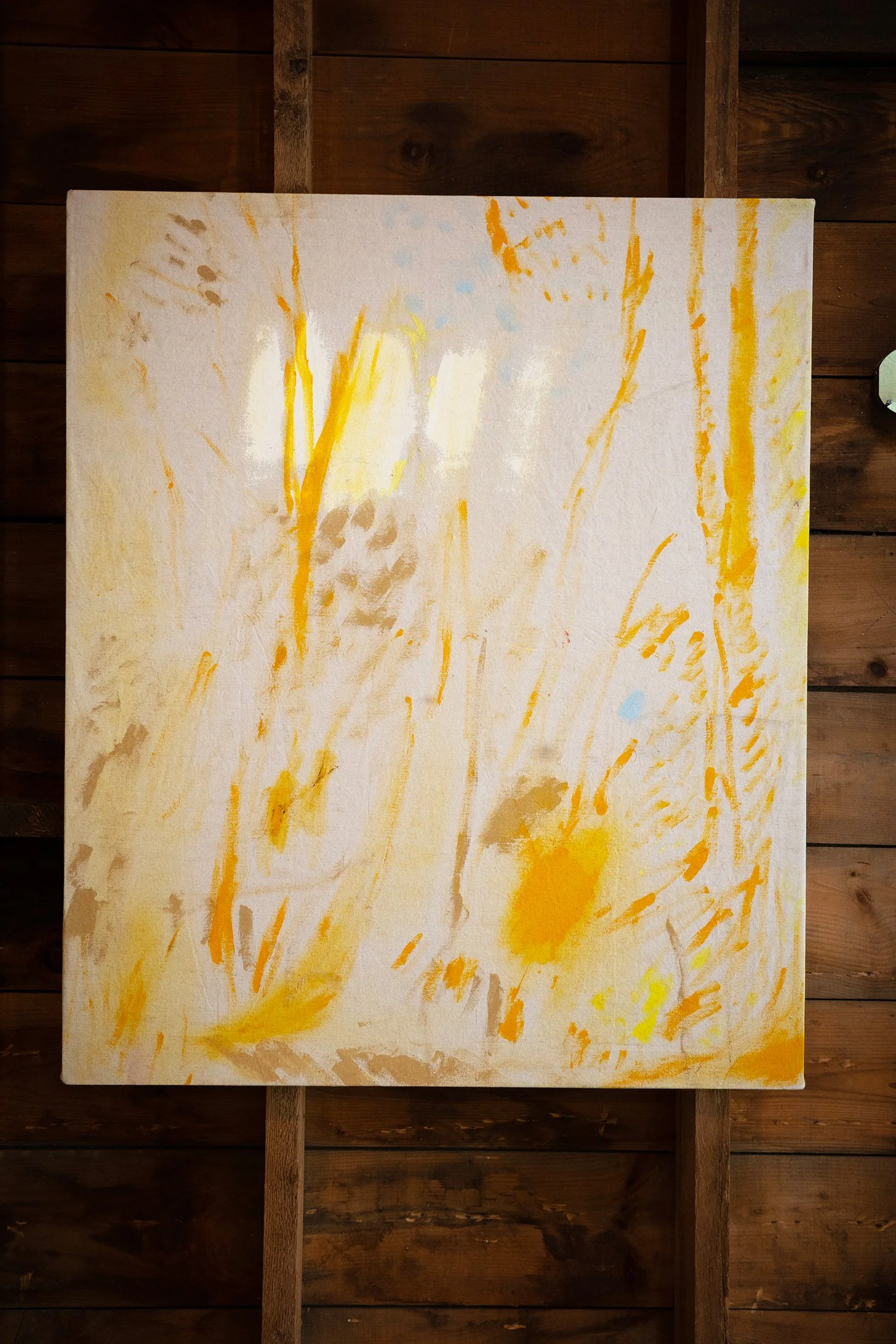 Ilse Sørensen Murdock, Search, Acrylic on canvas, 48” x 40”, 2024