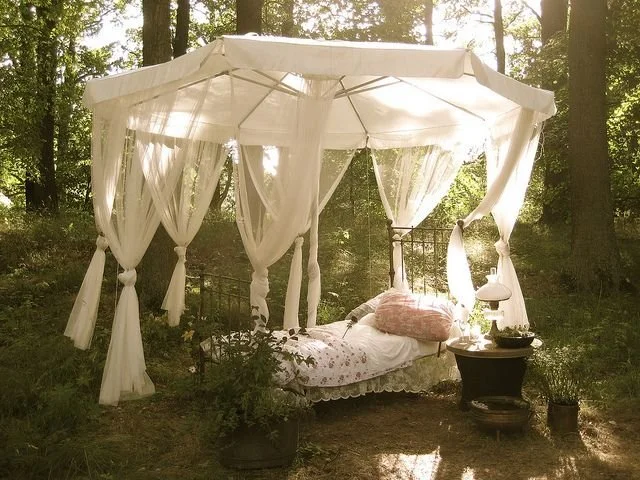 Enchanted forest boudoir