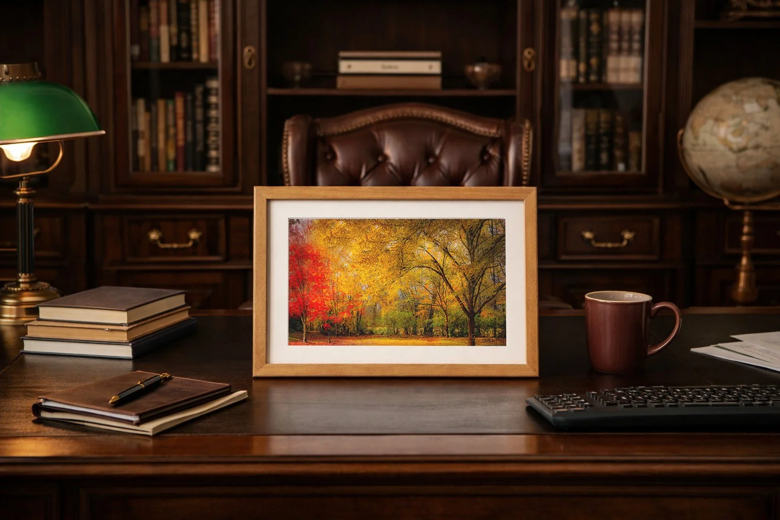 Franklin Fall 12 x 18 (Preimum Glossy Print)