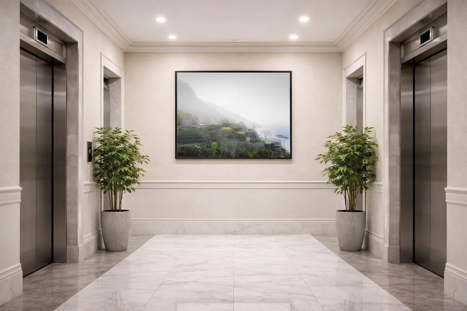 Cliffside Reverie 30x45 framed