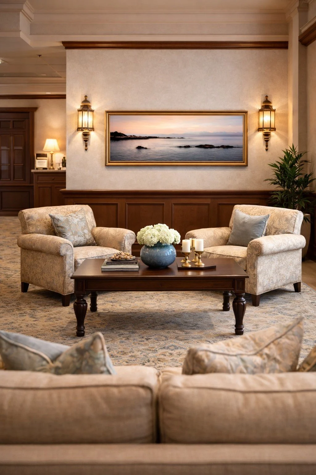 Whisper of Dusk 12x36 framed