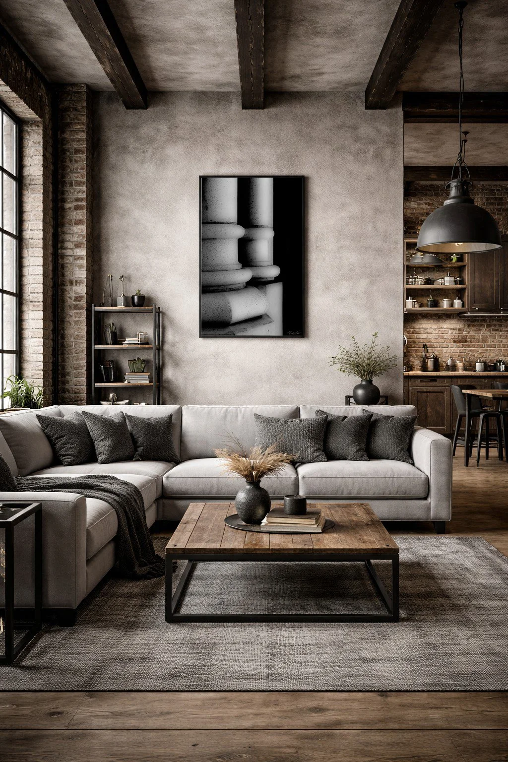 Columns 20x30 Industrial living room with blank frame copy.jpg