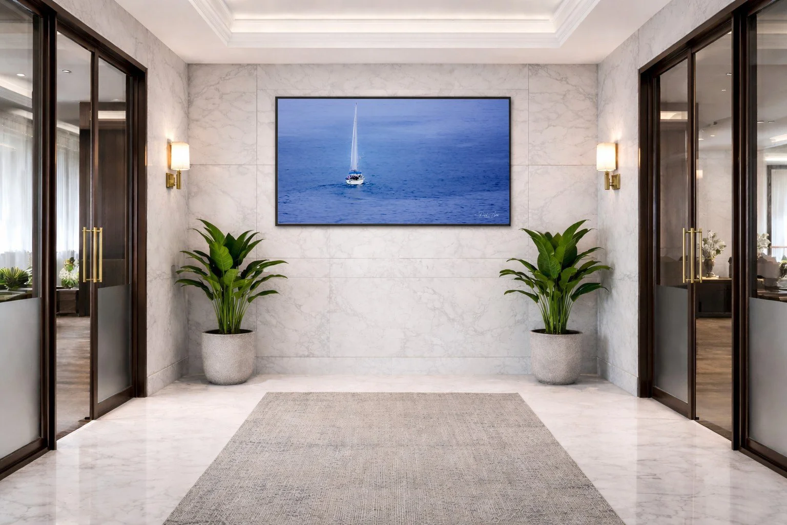 Stillness 28x27 framed