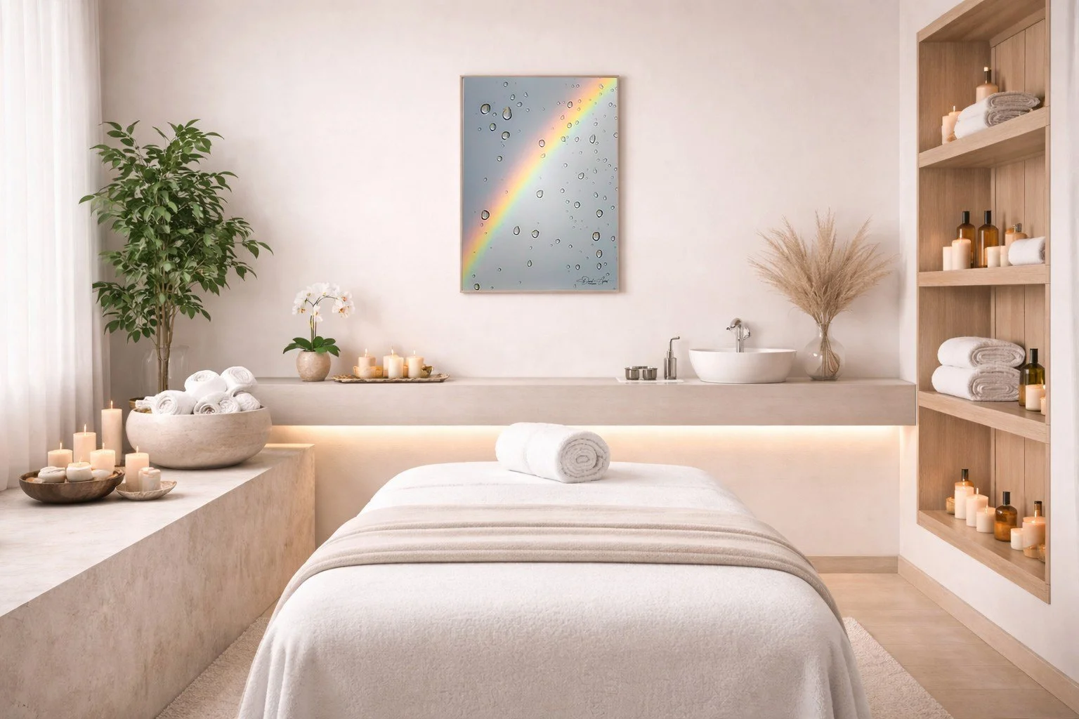 Rainbow Drop 12 x 18