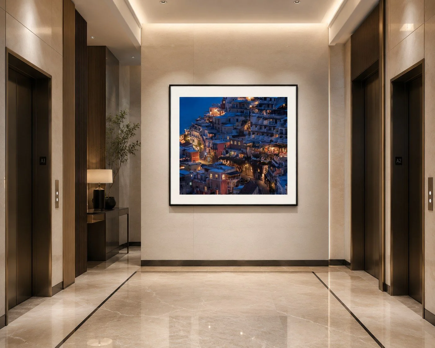 Convergence elevator lobby.jpg