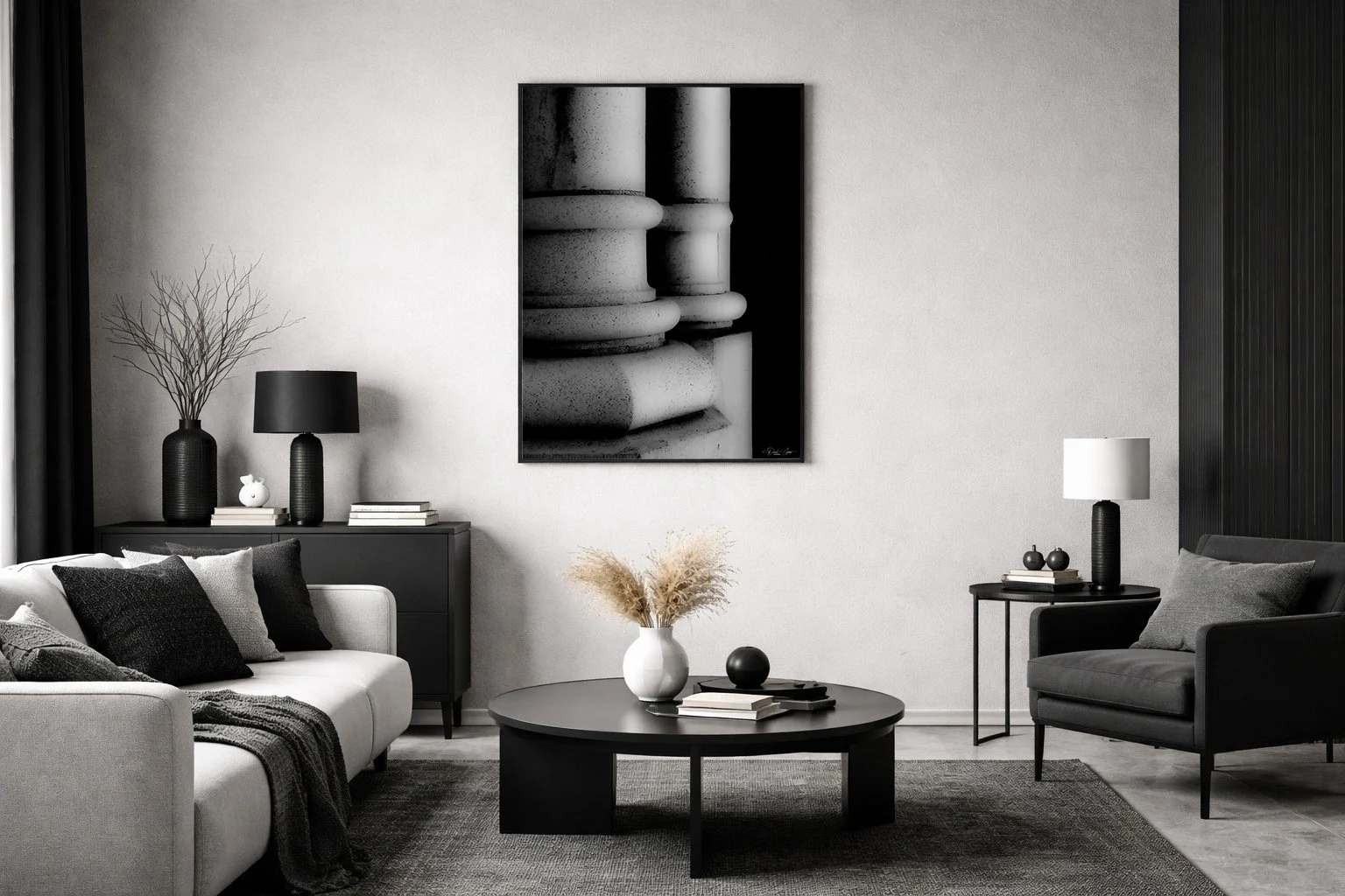 Columns 24x36 Monochrome elegance in modern living room copy.jpg