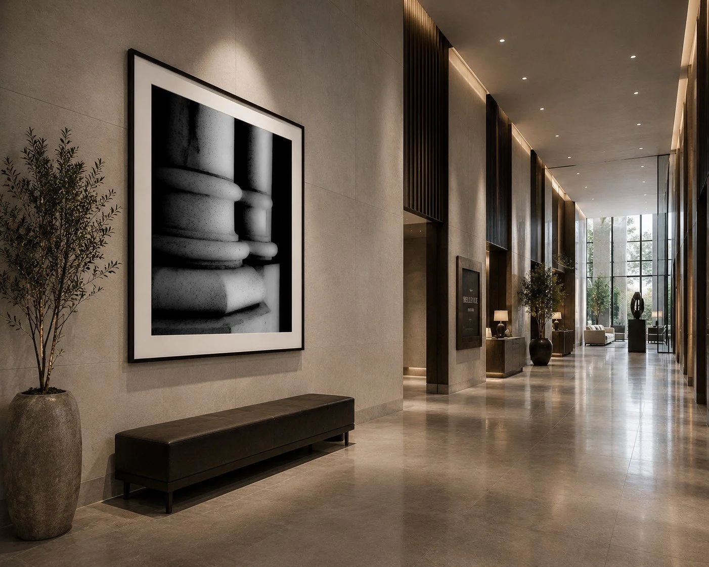 Weight and Form gallery hallway.jpg