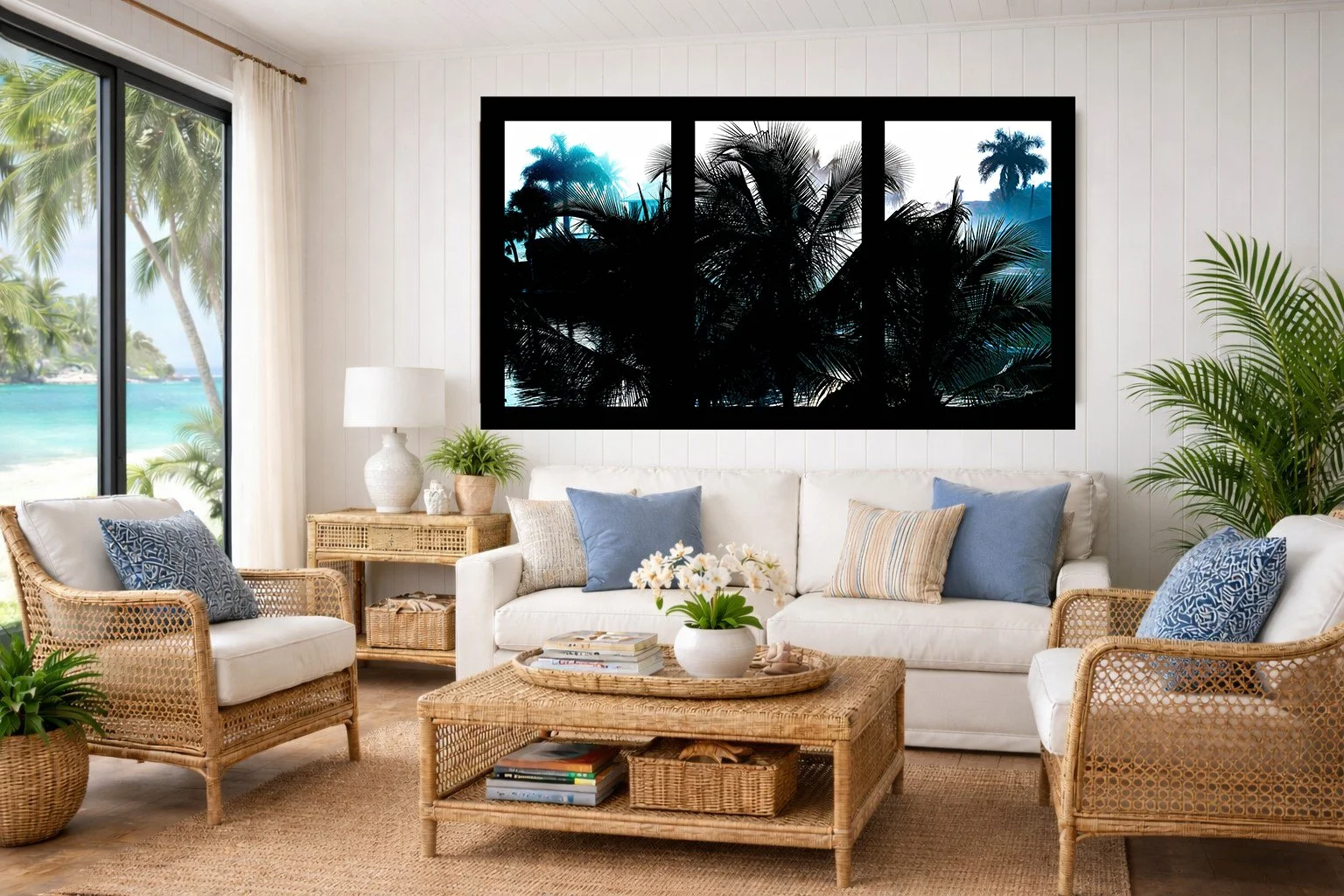 Tropical Fragments 31x55.4 print